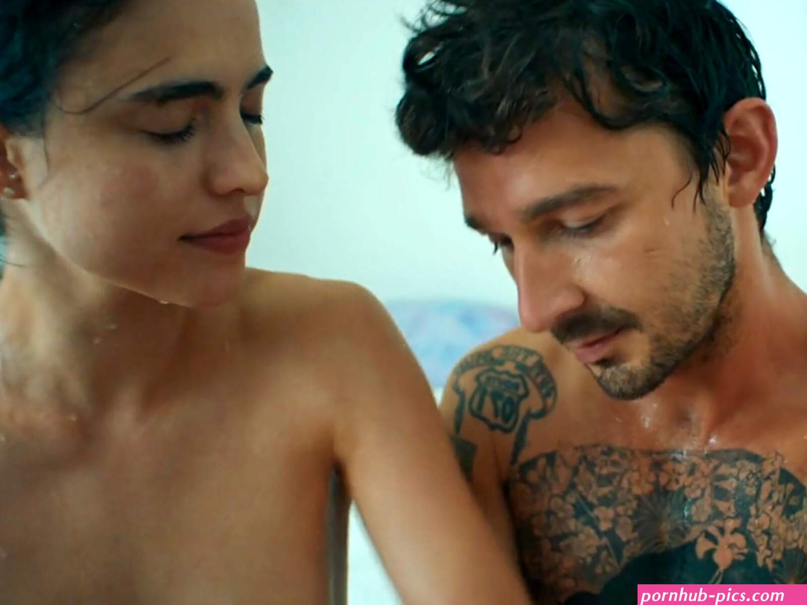 Shia LaBeouf and Margaret Qualley appear nude in experimental music video for Rainsford