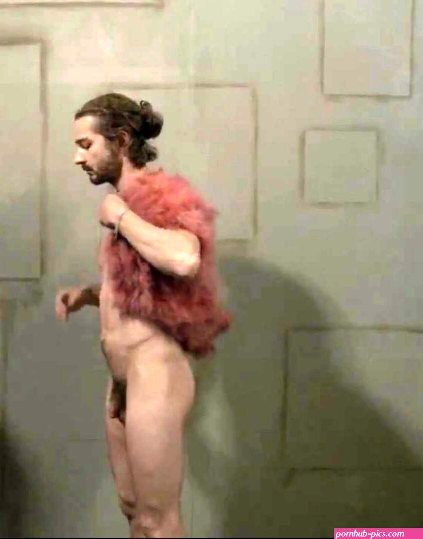 OMG hes naked: Shia LaBeouf