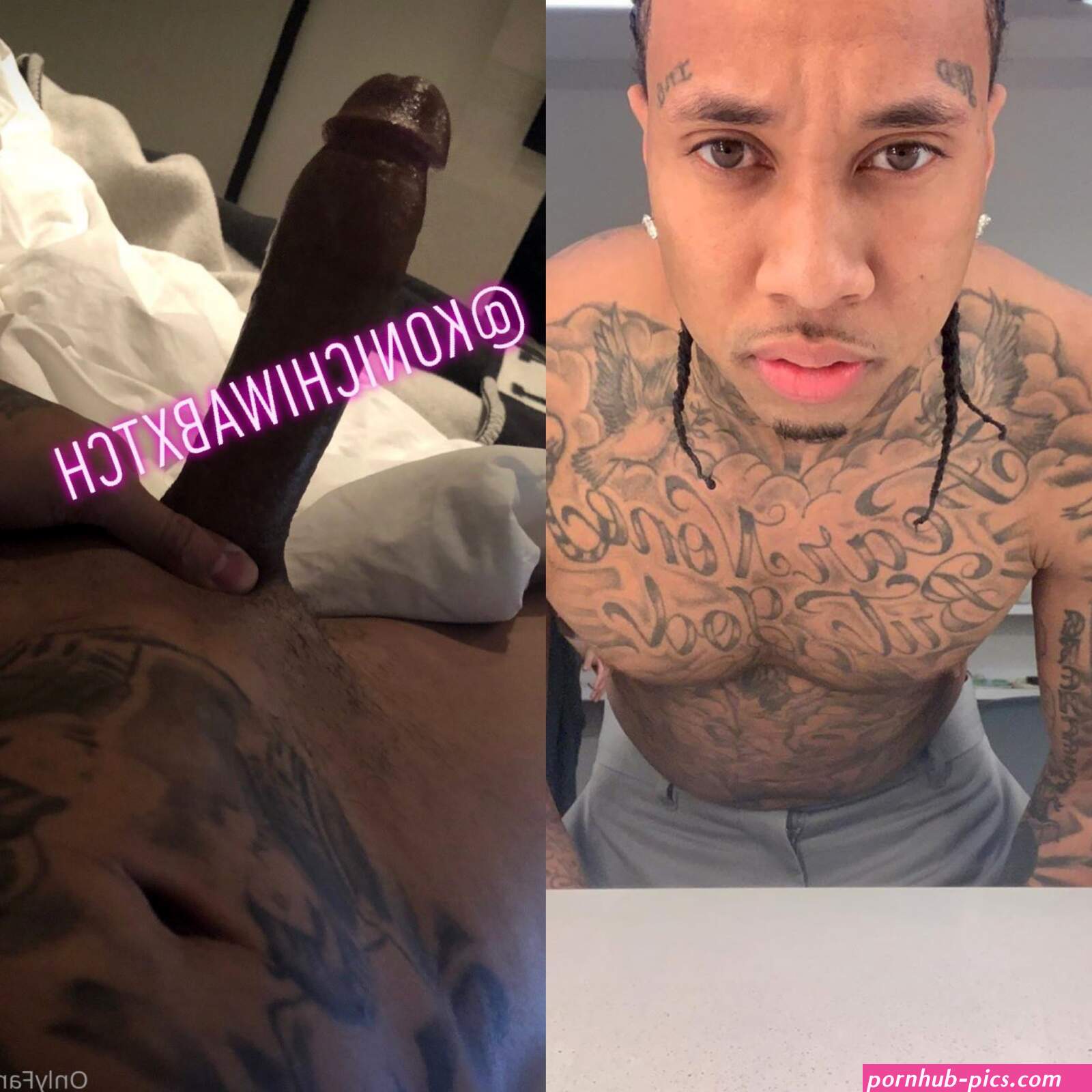GayTopix on X: Tygas penis pic leaked as he promotes OnlyFans account with X-rated content