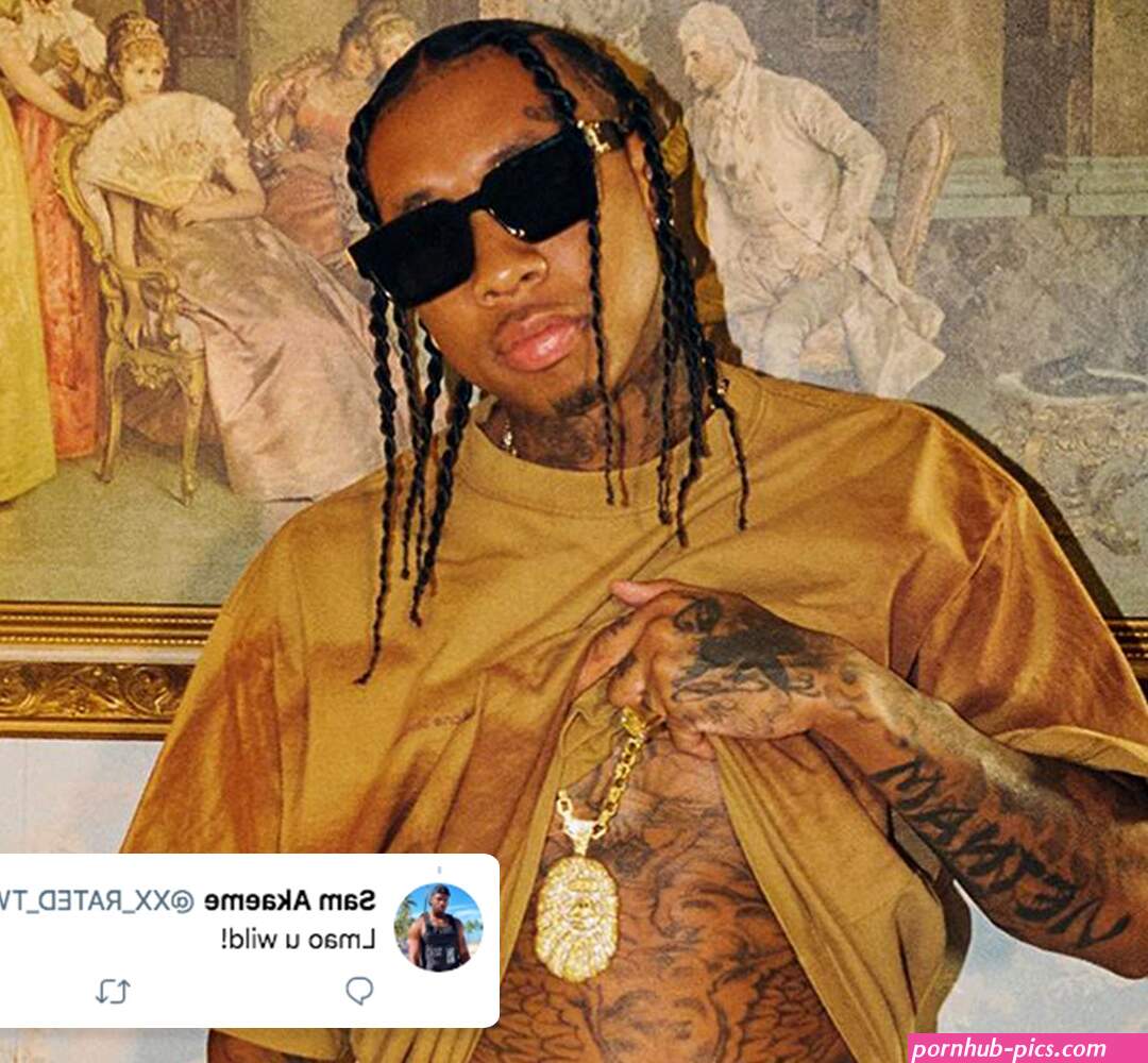 Tygas penis photo leaked after launching OnlyFans as fans go wild over rappers nudes