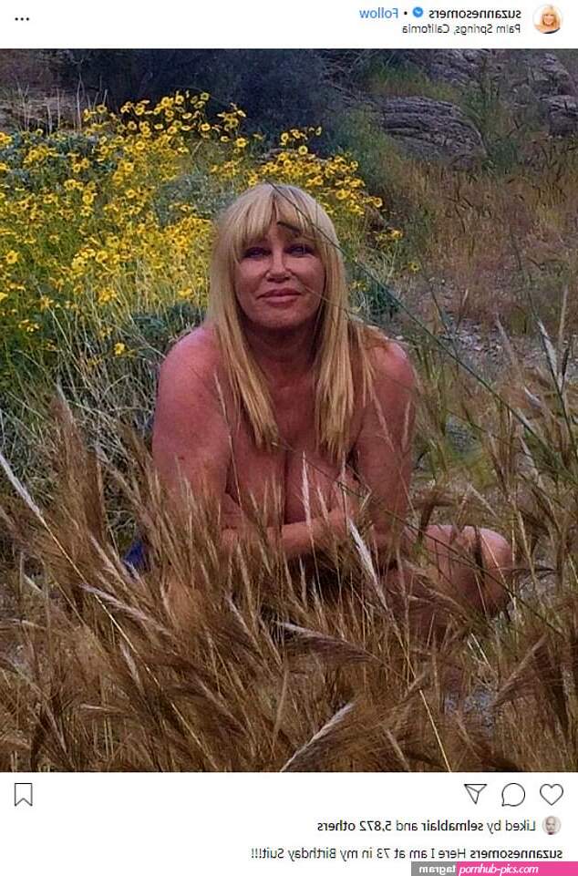 Suzanne Somers reveals she wants to pose NUDE for Playboy to mark 75th birthday: Thats on record
