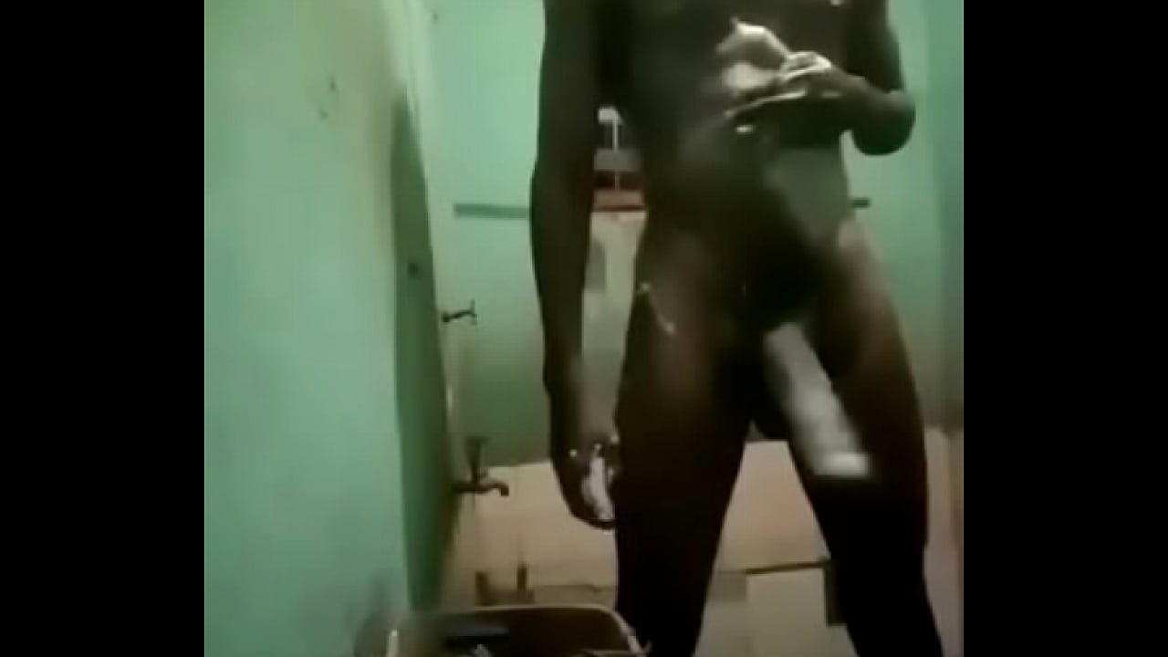 Nigerian Big Dick in shower