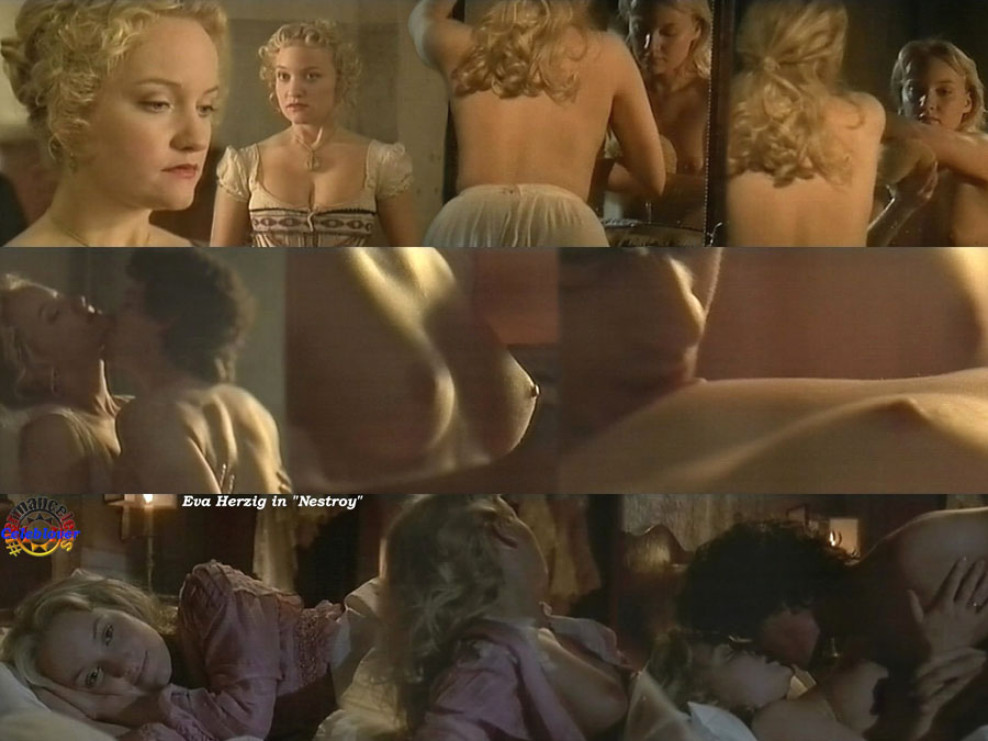 Naked Eva Herzig in Die Verhaftung des Johann Nepomuk Nestroy ANCENSORED