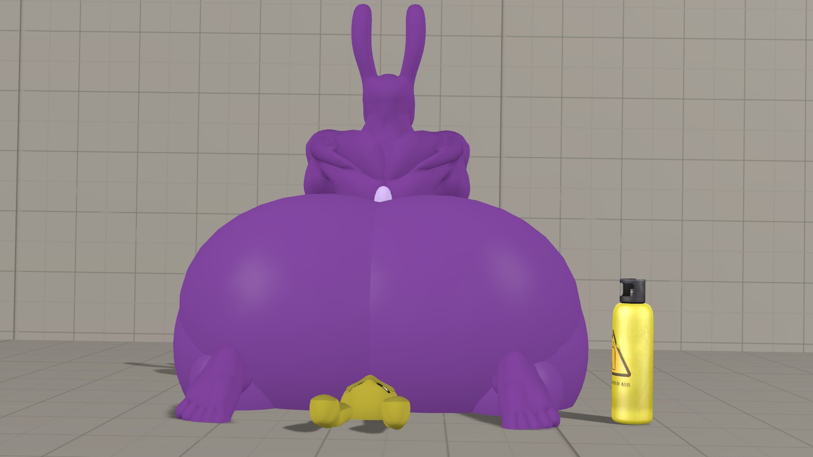 Buff Bonnie Facesitting Toon Springtrap by legoben2 on DeviantArt