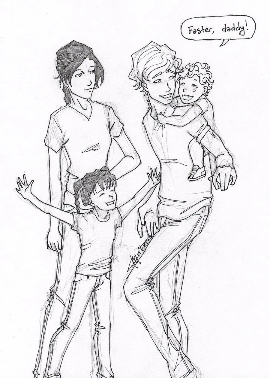 Gay Daddy Drawings