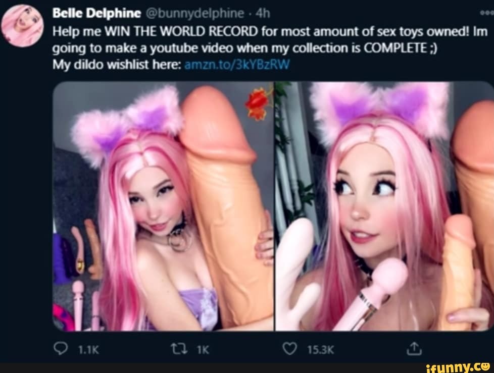 Belle Delphine Help Belle me WIN THE Deiphine WORLD RECORD I for most amount of sex