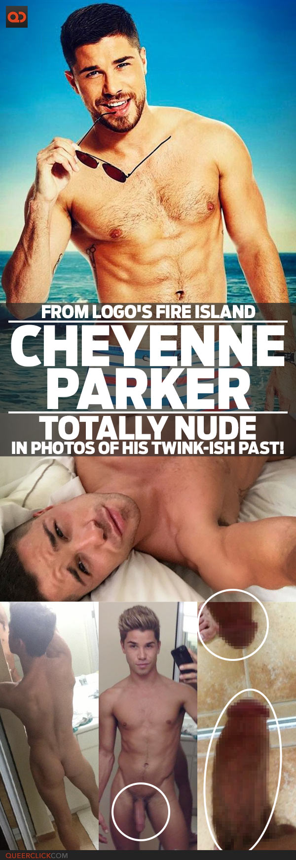 Cheyenne Parker From Logos Fire Island Totally Nude In Photos Of His Twink-Ish Past!