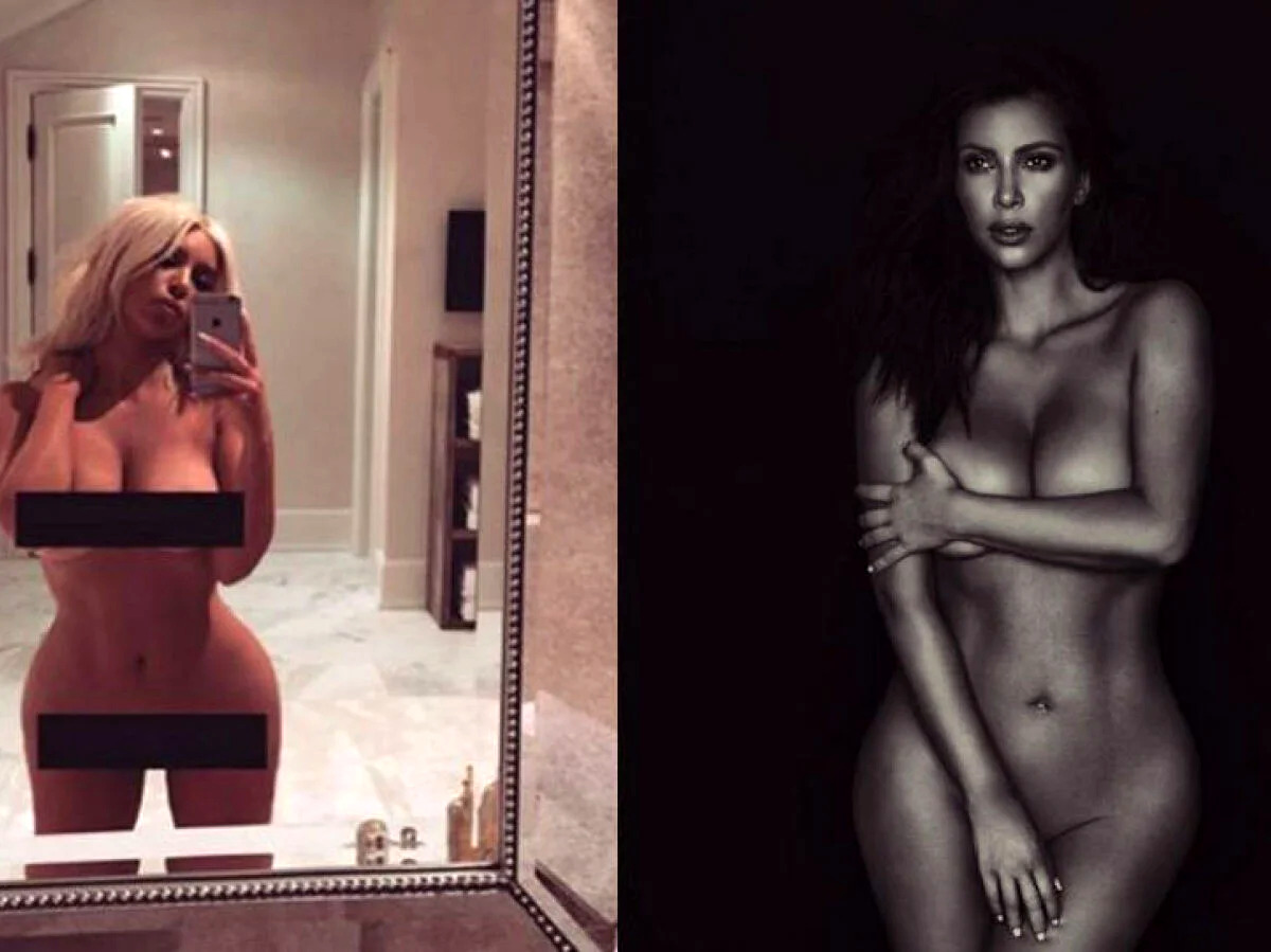 Kim Kardashian destroys slut-shamers in response to her naked selfies