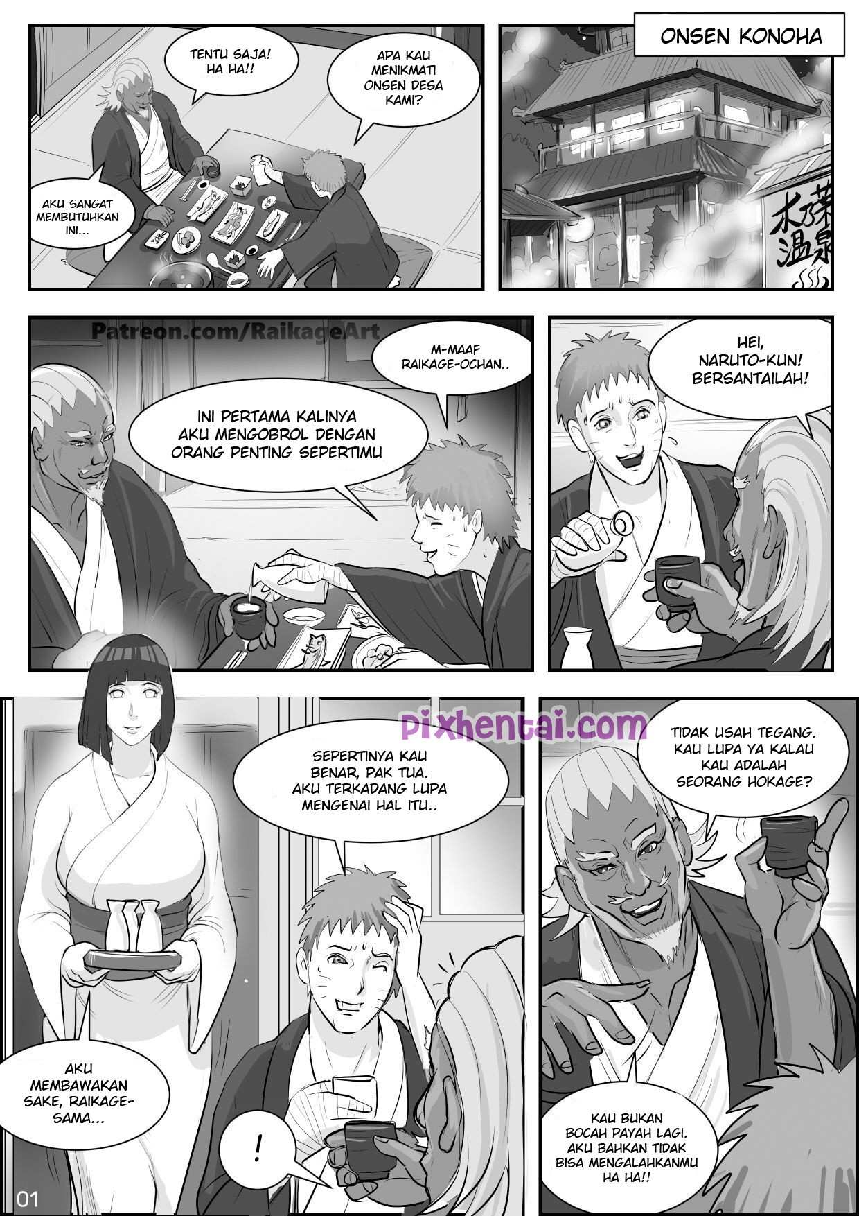Hinata Dientot Penis Besar Raikage
