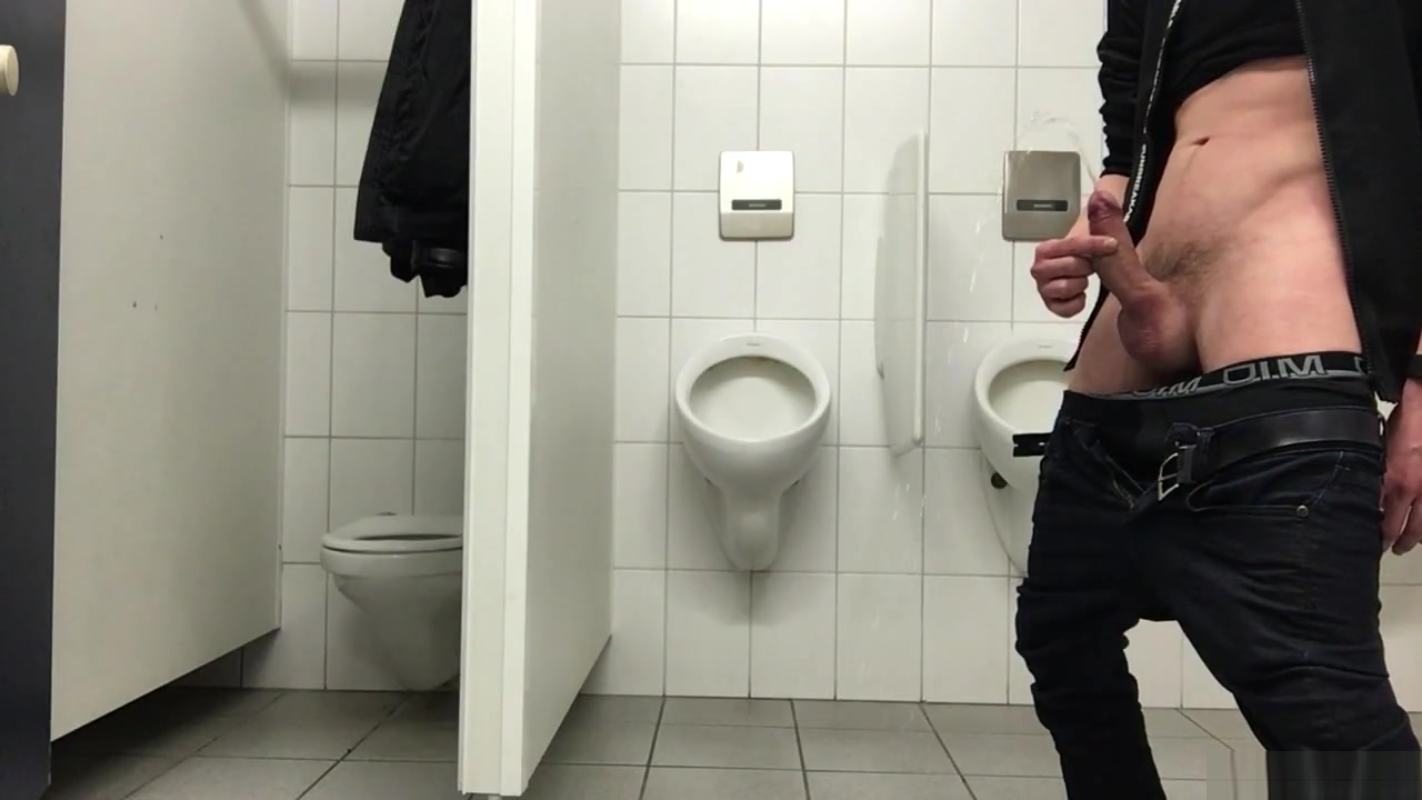 Pissing in the mens room NOT in the urinals