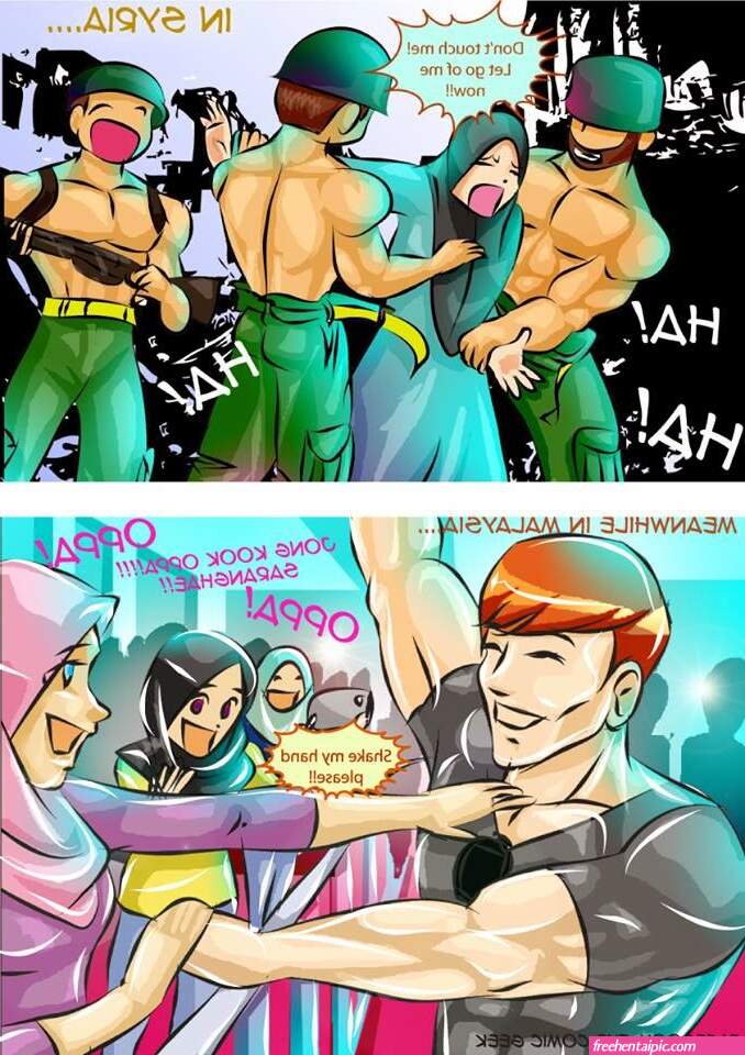 komik tudung lucah