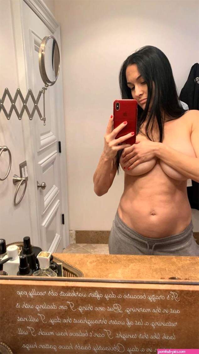 Pregnant Nikki Bella Poses Nude as She Celebrates 21-Week Mark