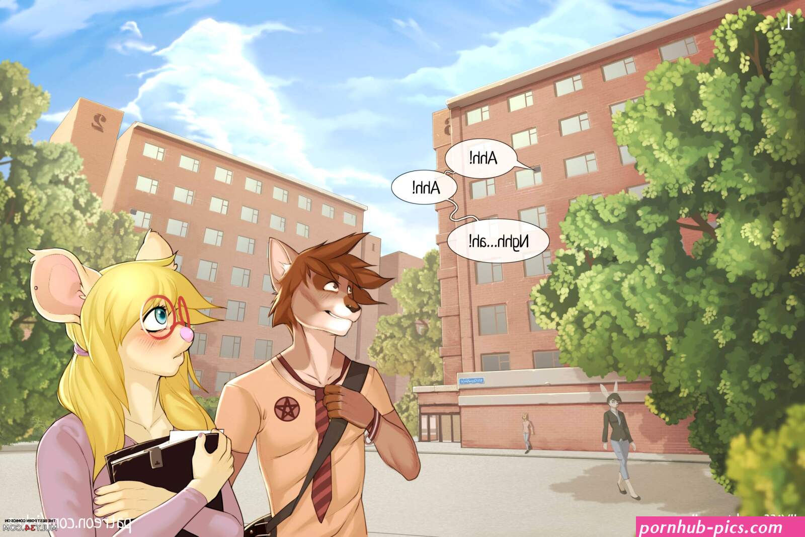 Yiff and Learn porn comic