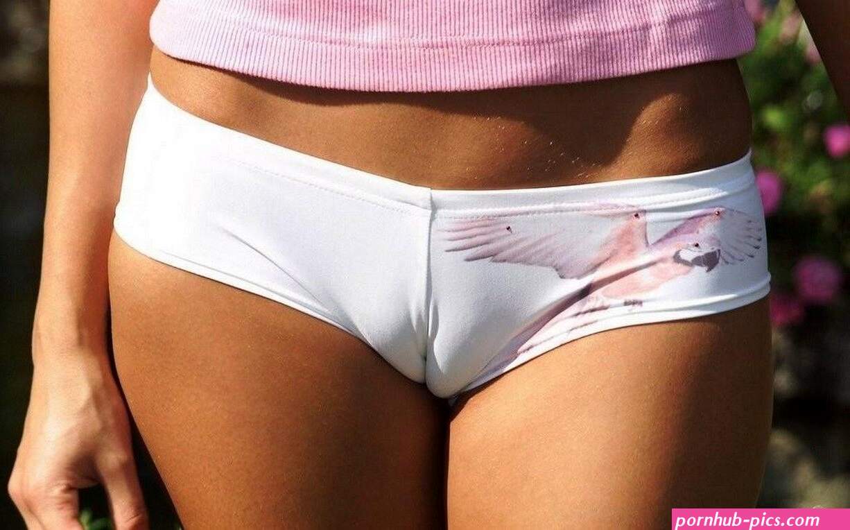 Amazing vestured puffy pussy