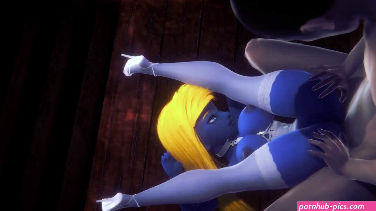 Gargamel Smurfing Smurfette