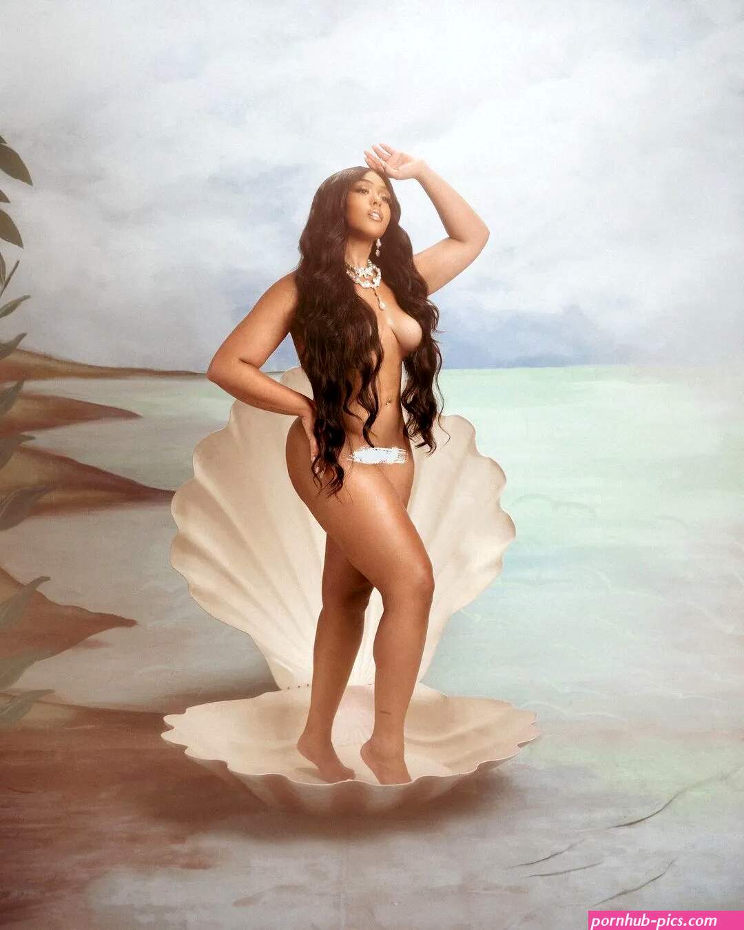 Kardashian nemesis Jordyn Woods shows off major underboob bares it all in naked photo to celebrate her 25th birthday
