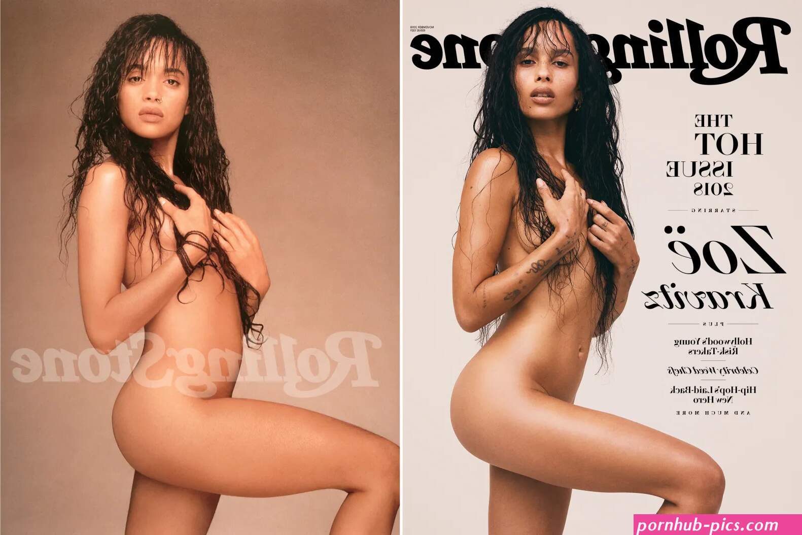Zoe Kravitz Following Mom Lisa Bonet Naked on Rolling Stone Cover