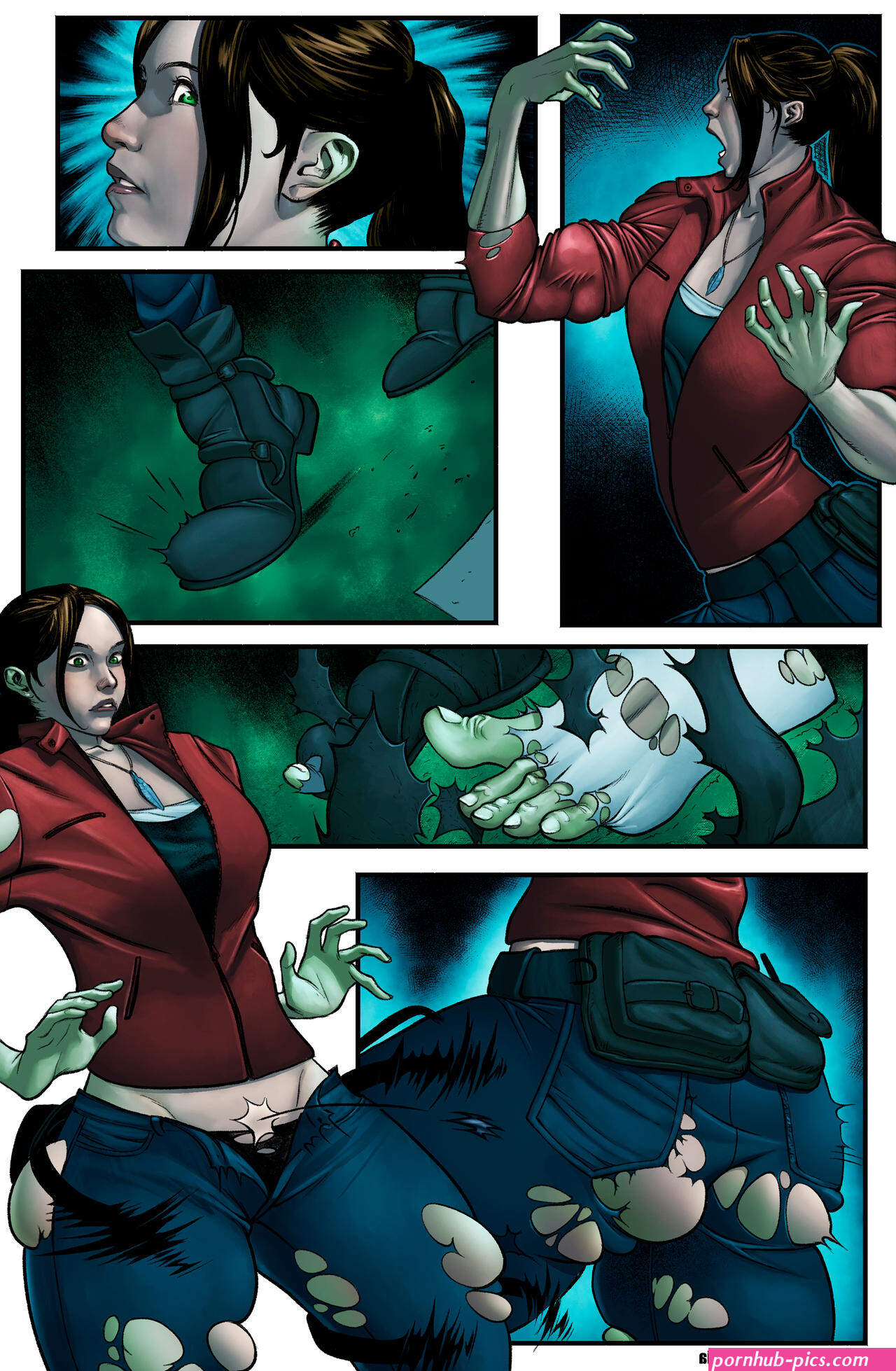 Claire She Hulk 02 by locofuria on DeviantArt