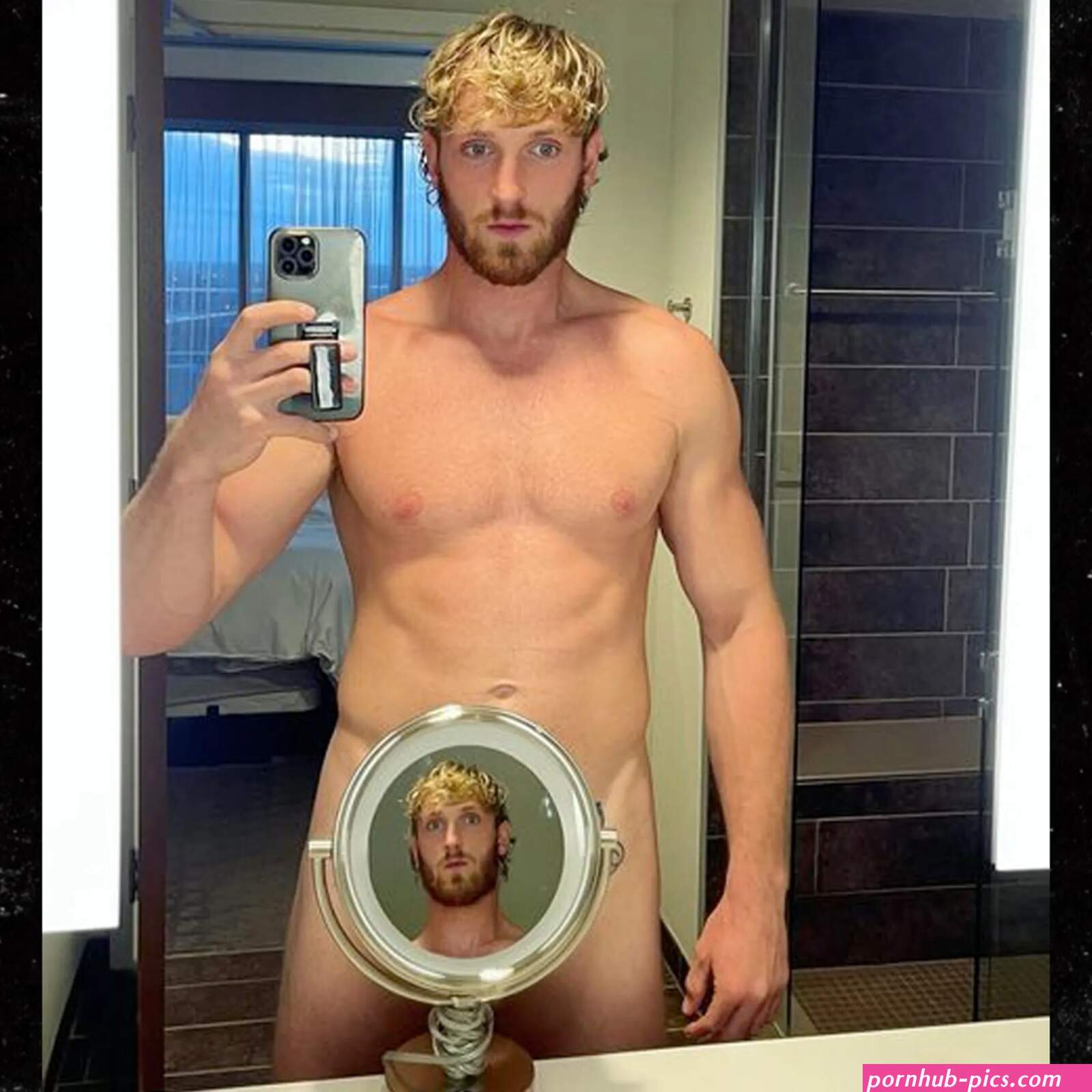 Logan Paul Poses Naked For Birthday