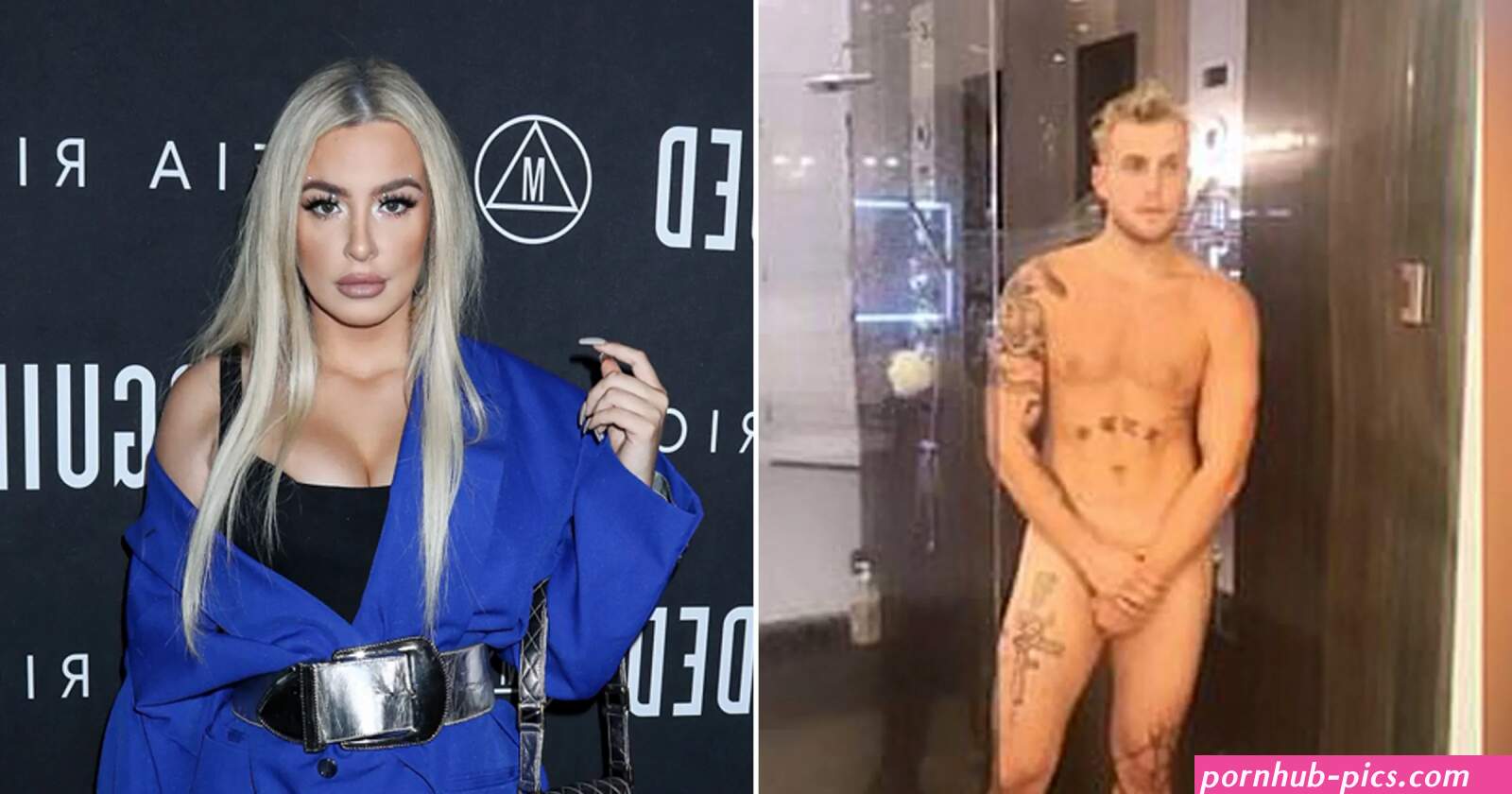 Jake Paul strips completely naked for wife Tana Mongeaus vlog