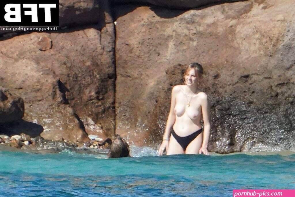 Maya Hawke Goes Nude For A Dip in St Barts