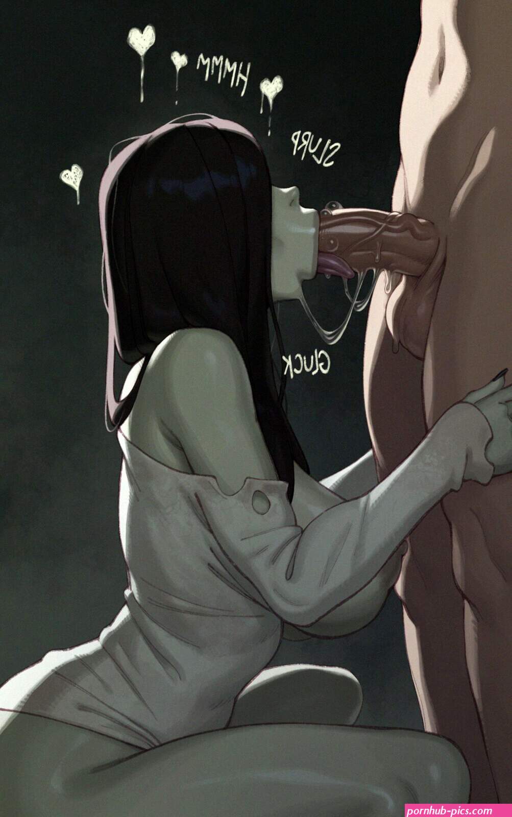 Sadako Spooky Blowjob rizdraws The Ring
