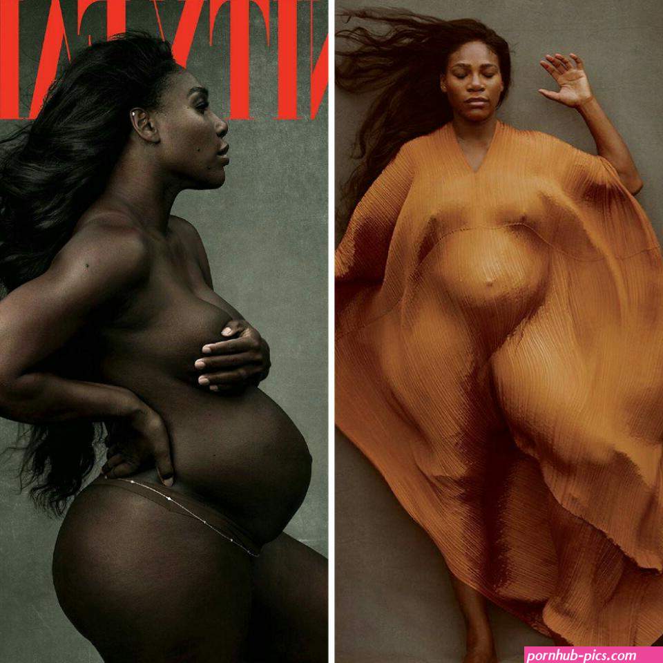 Pregnant And Engaged Serena Williams Poses Nude For Vanity Fair Cover