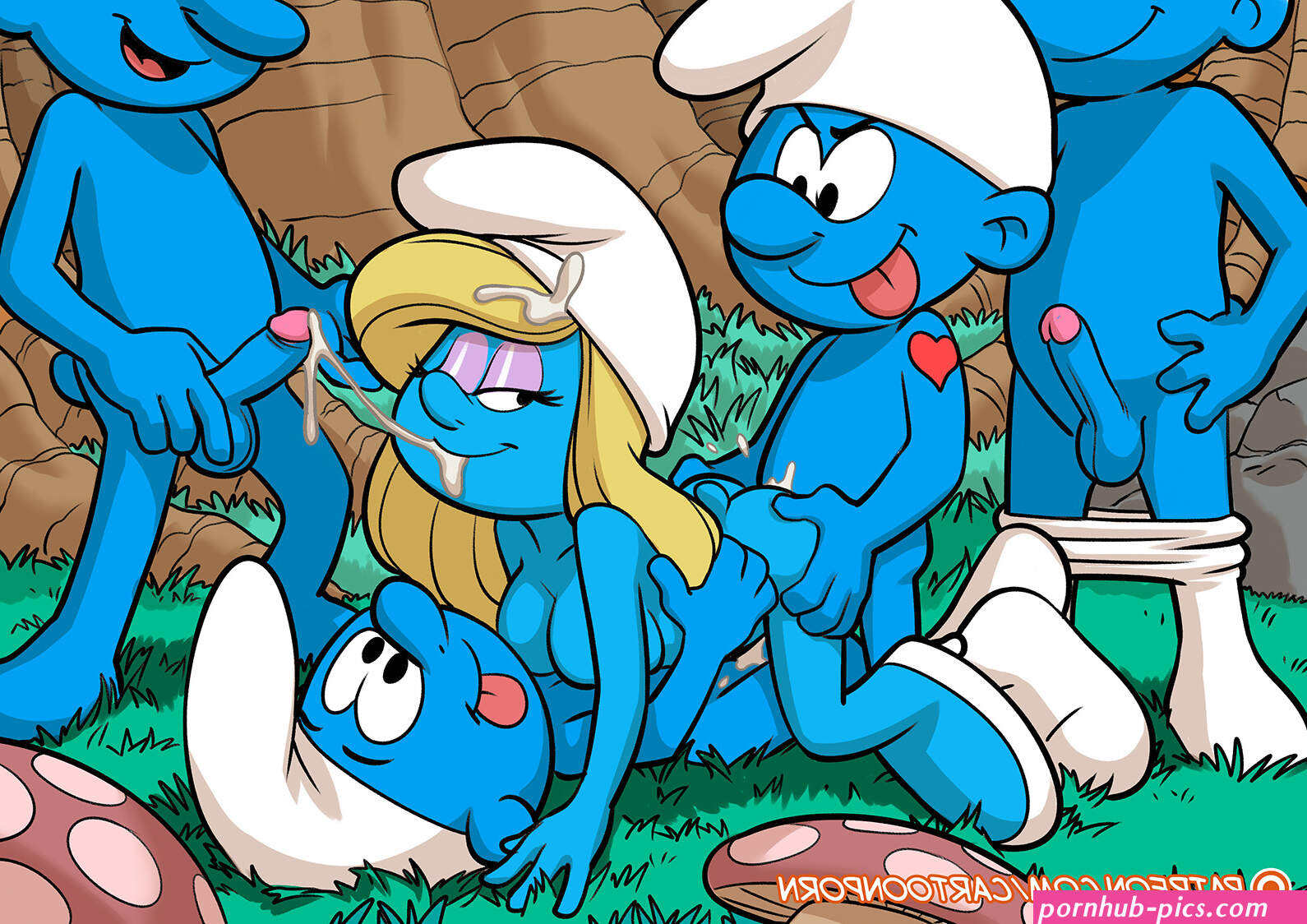 The Smurfs porn Rule 34 Hentai