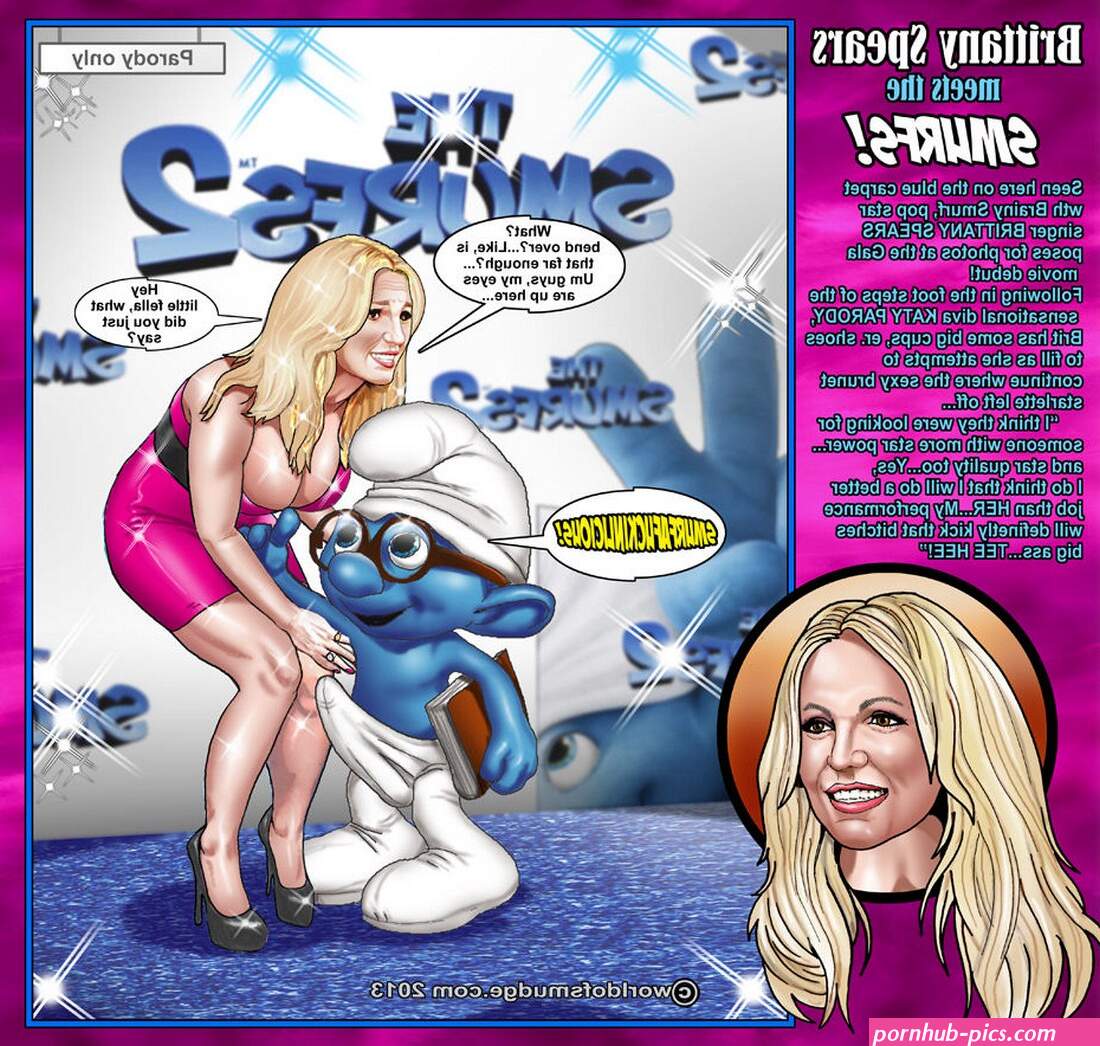 Brittany Spears meets the Smurfs