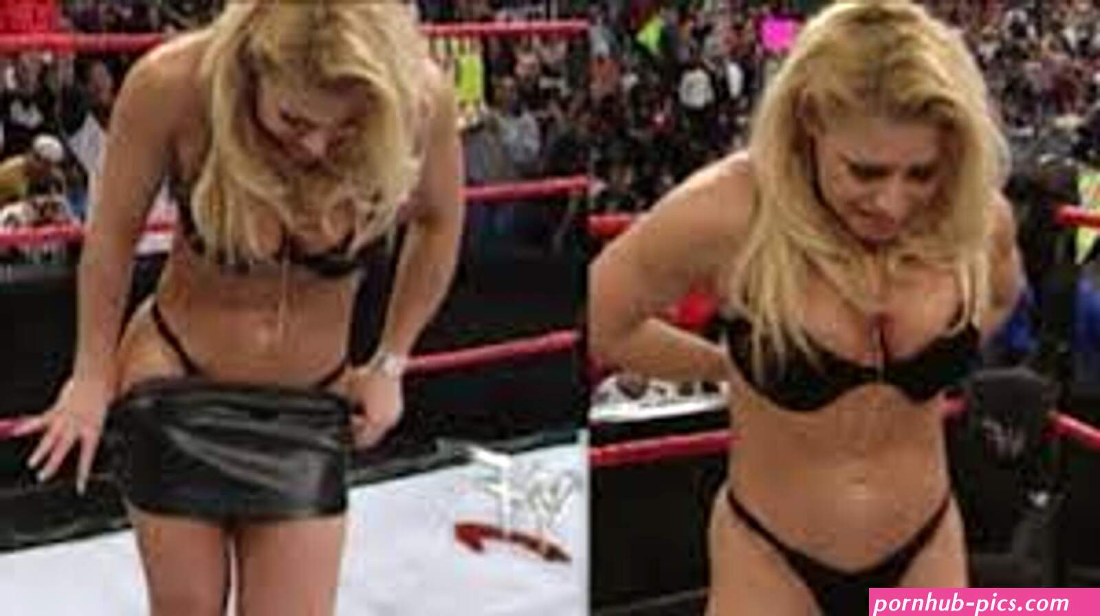 Trish Stratus Forced To Strip By Vince McMahon Naked