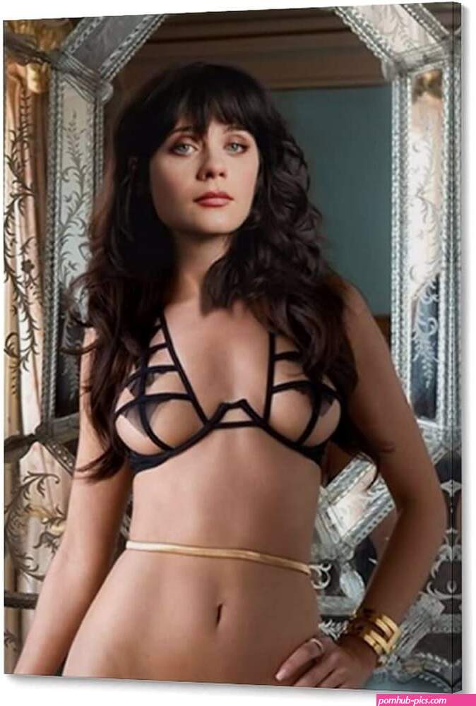 : Actor Zooey Deschanel Sexy Portrait Poster 1 Canvas Painting Wall Art Poster for Bedroom Living Room Decor 24x36inch60x90cm Frame-Style: Posters Prints
