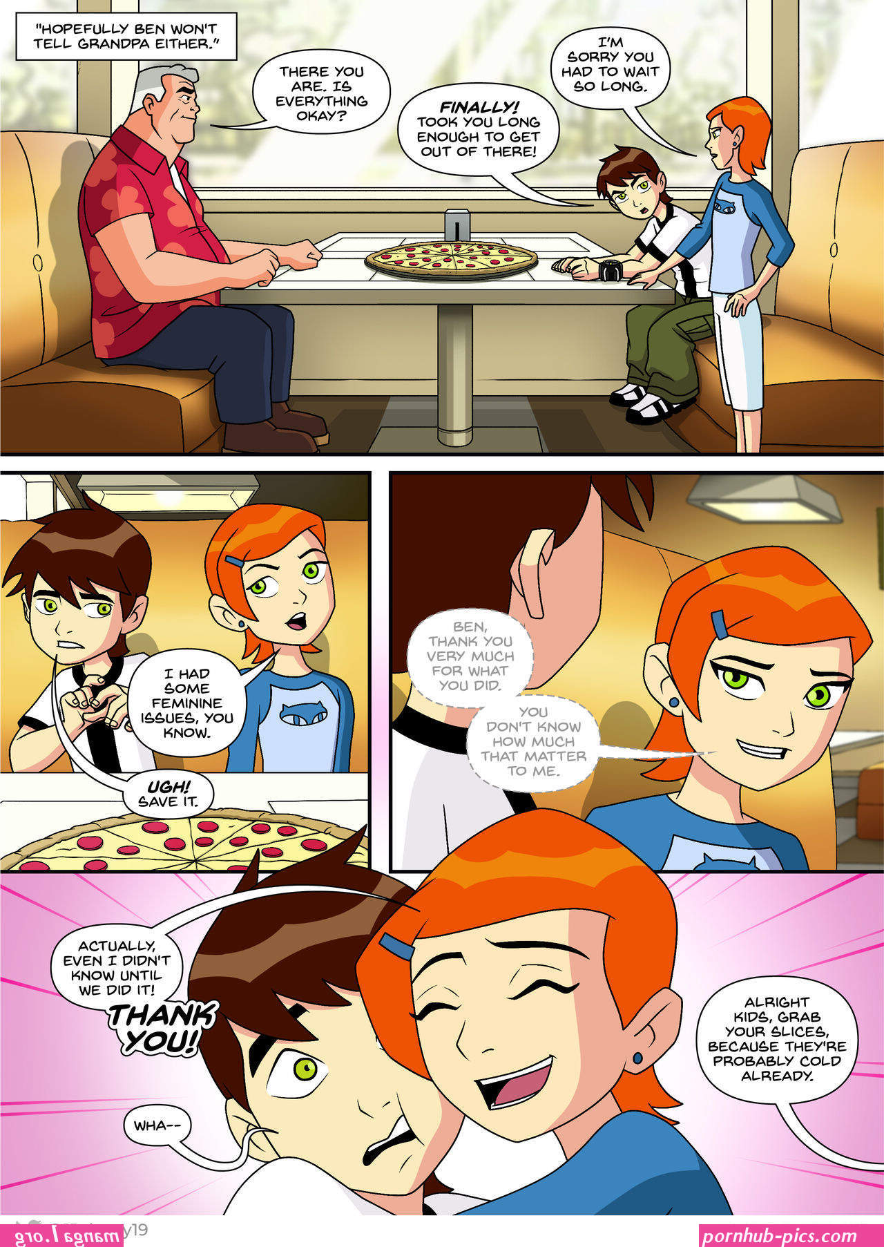 Manga hentai ben 10