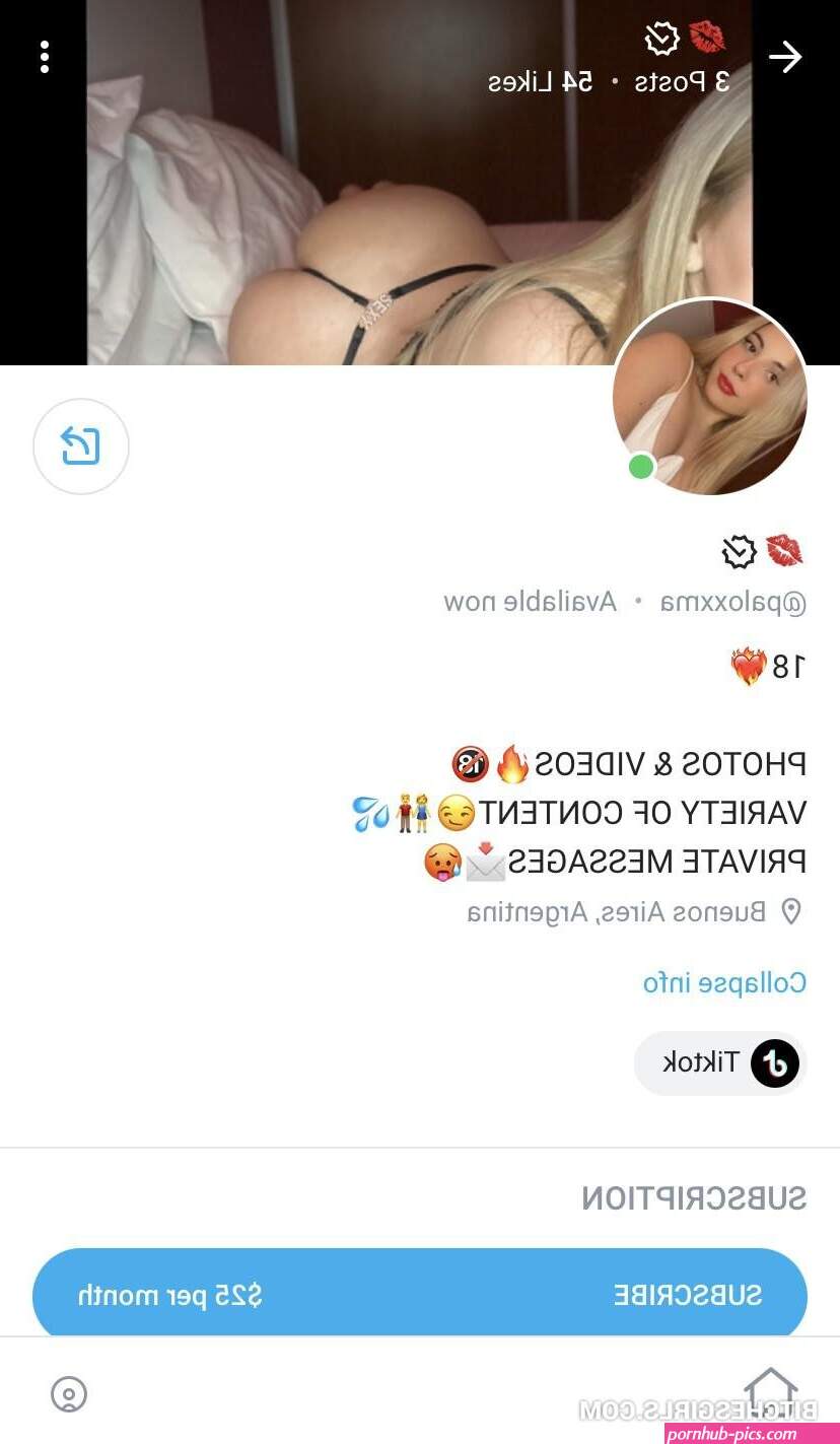 Girl Paloxxma Nude Tiktok