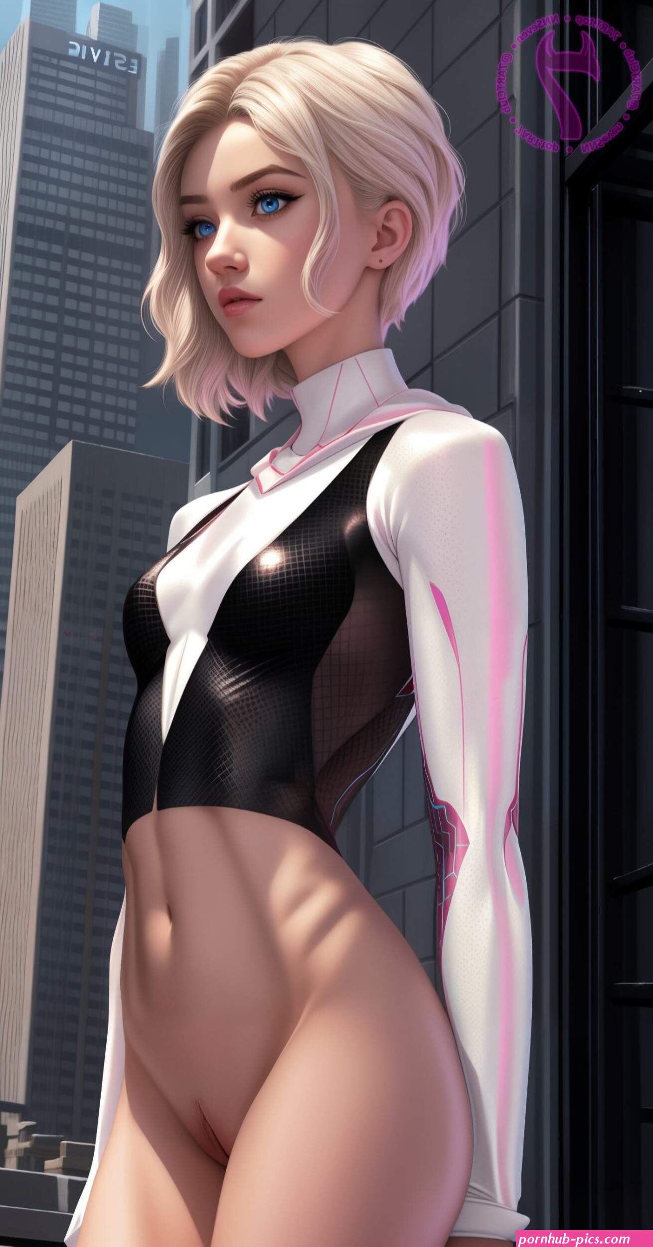 Gwen Stacy gets naked