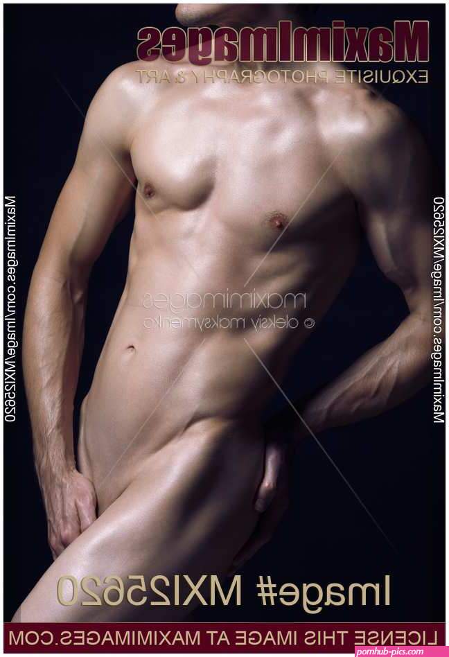 Photo of Young nude man slim fit body