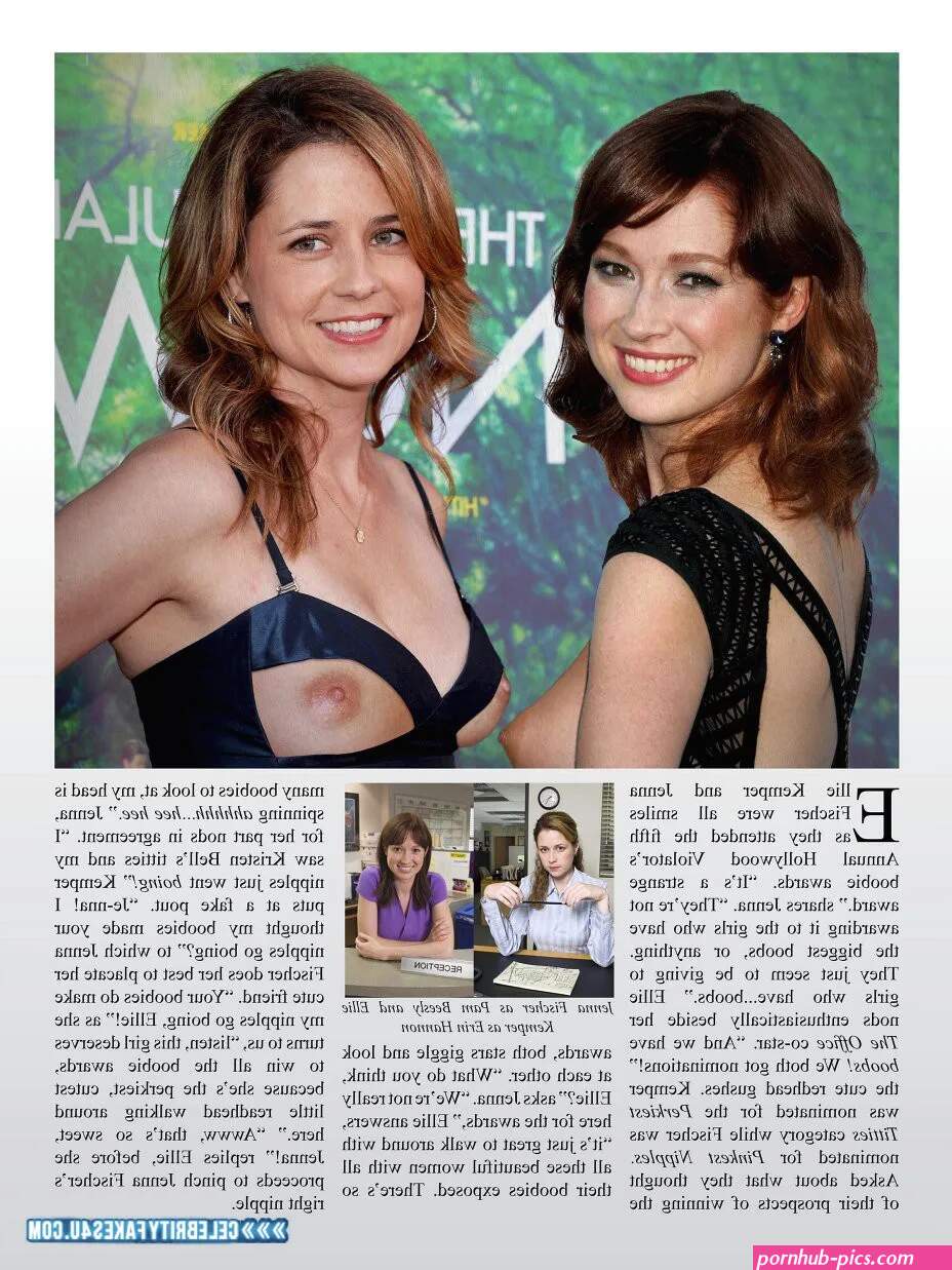 Jenna Fischer Boobs Public Nudes 001 Celebrity Fakes 4U