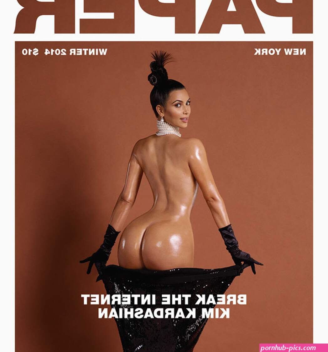 Kim Kardashian Goes Full Frontal Nude for Paper Magazine