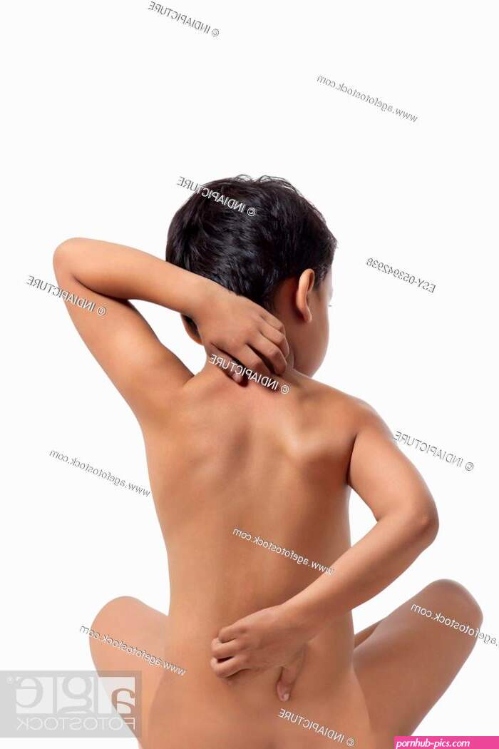 Naked boy scratching his back Stock Photo Picture And Low Budget Royalty Free Image. Pic. ESY-053942938