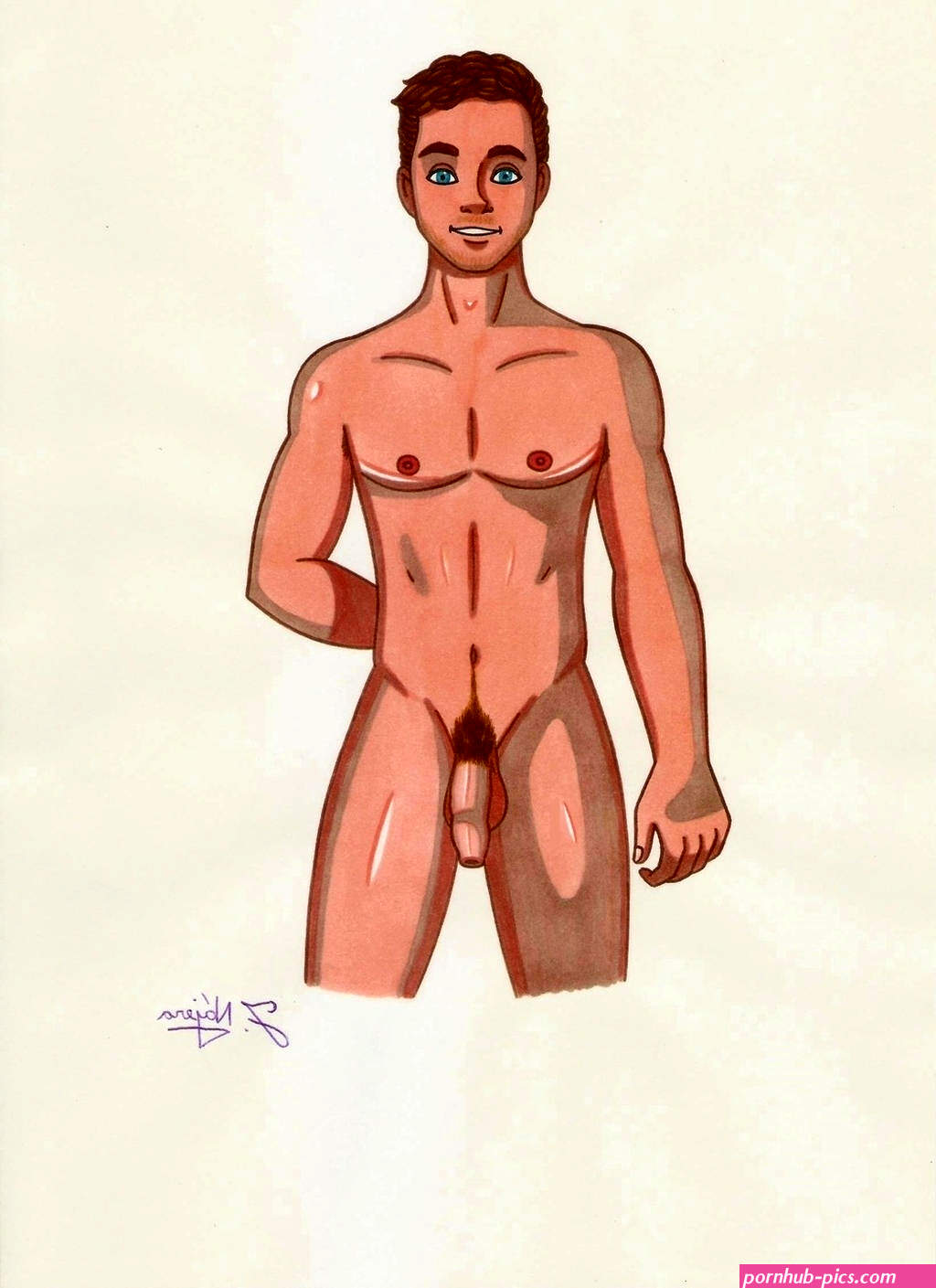 Naked Boy by GreenDraco10 on DeviantArt