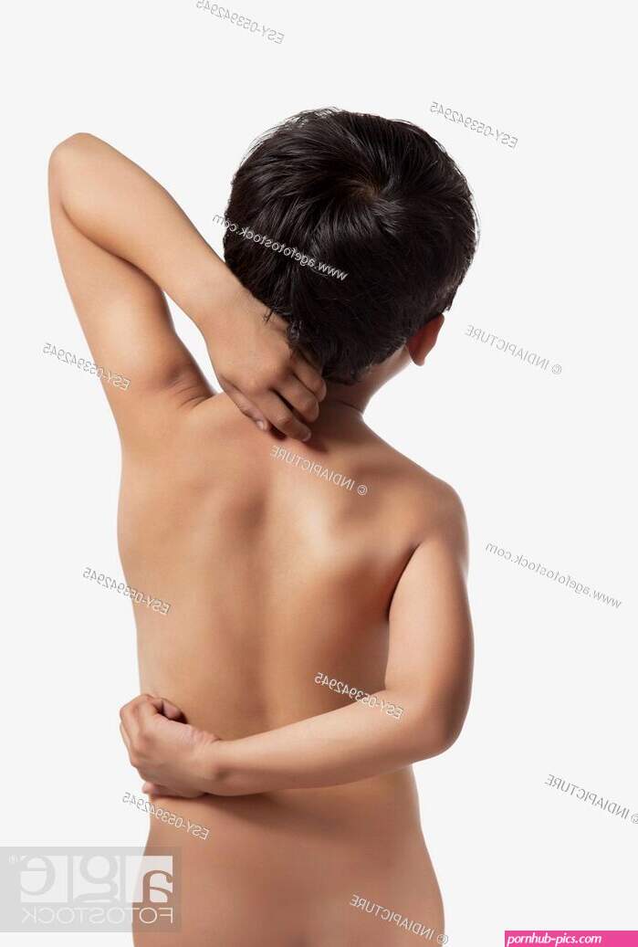 Naked boy scratching his back Stock Photo Picture And Low Budget Royalty Free Image. Pic. ESY-053942945