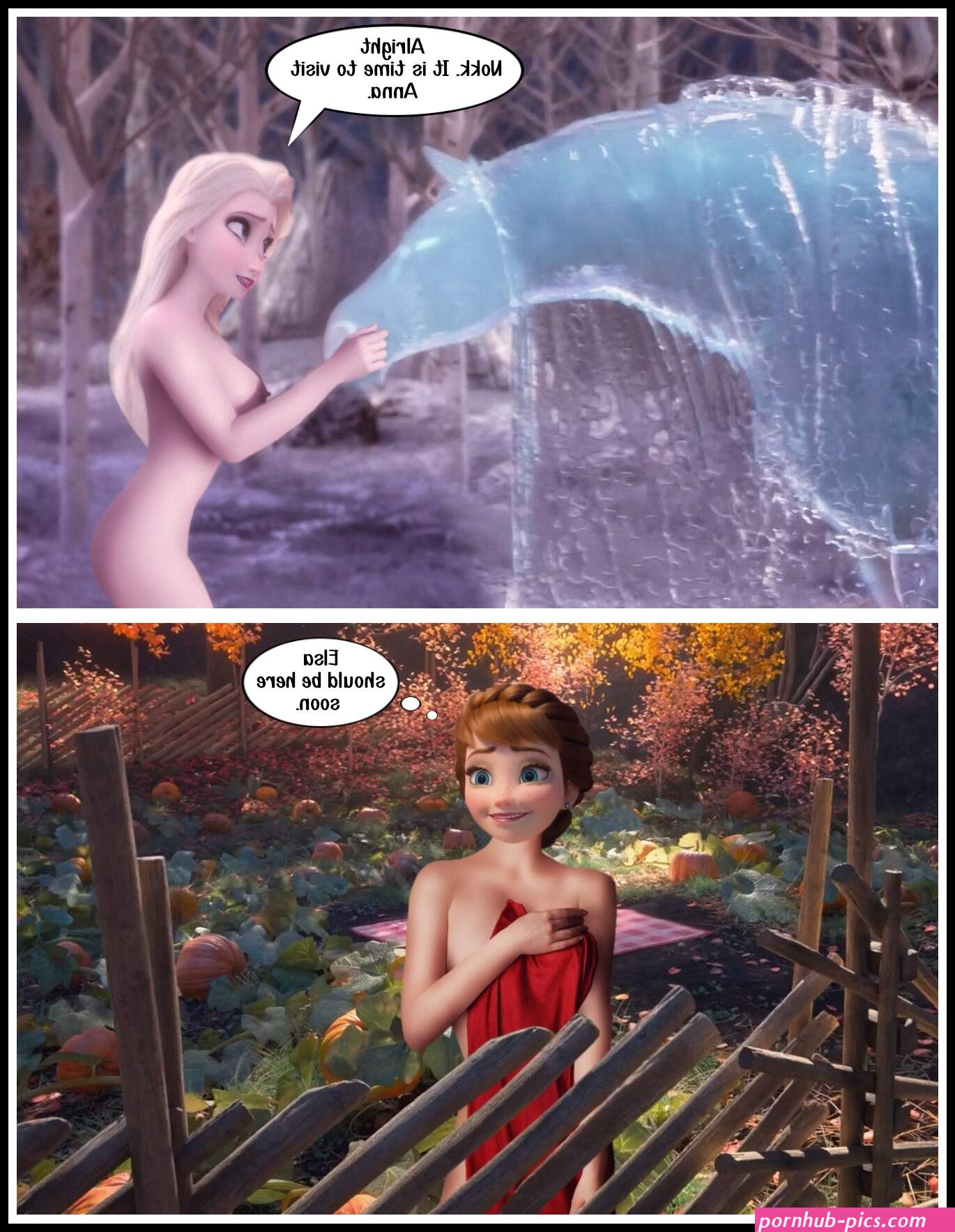 Post 4426425: Anna Elsa Frozen Frozen2 Nokk Rastifan