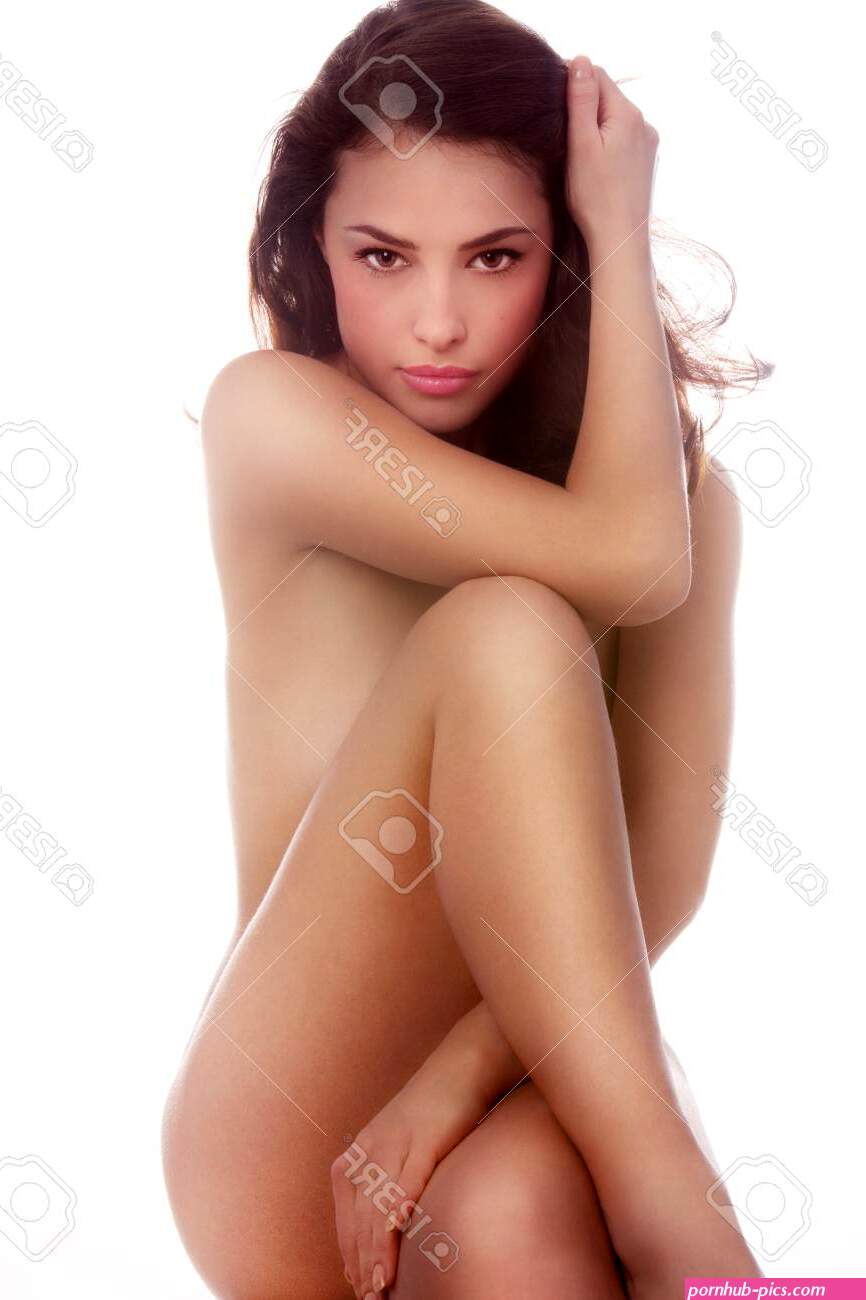 Beautiful Nude Young Woman Studio White -. Image 61048705