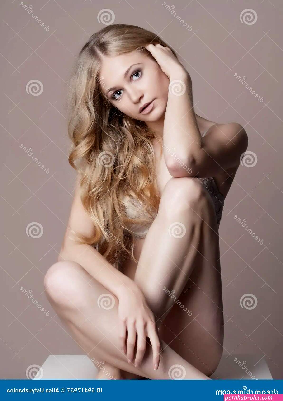 Nude beautiful young woman stock image. Image of people