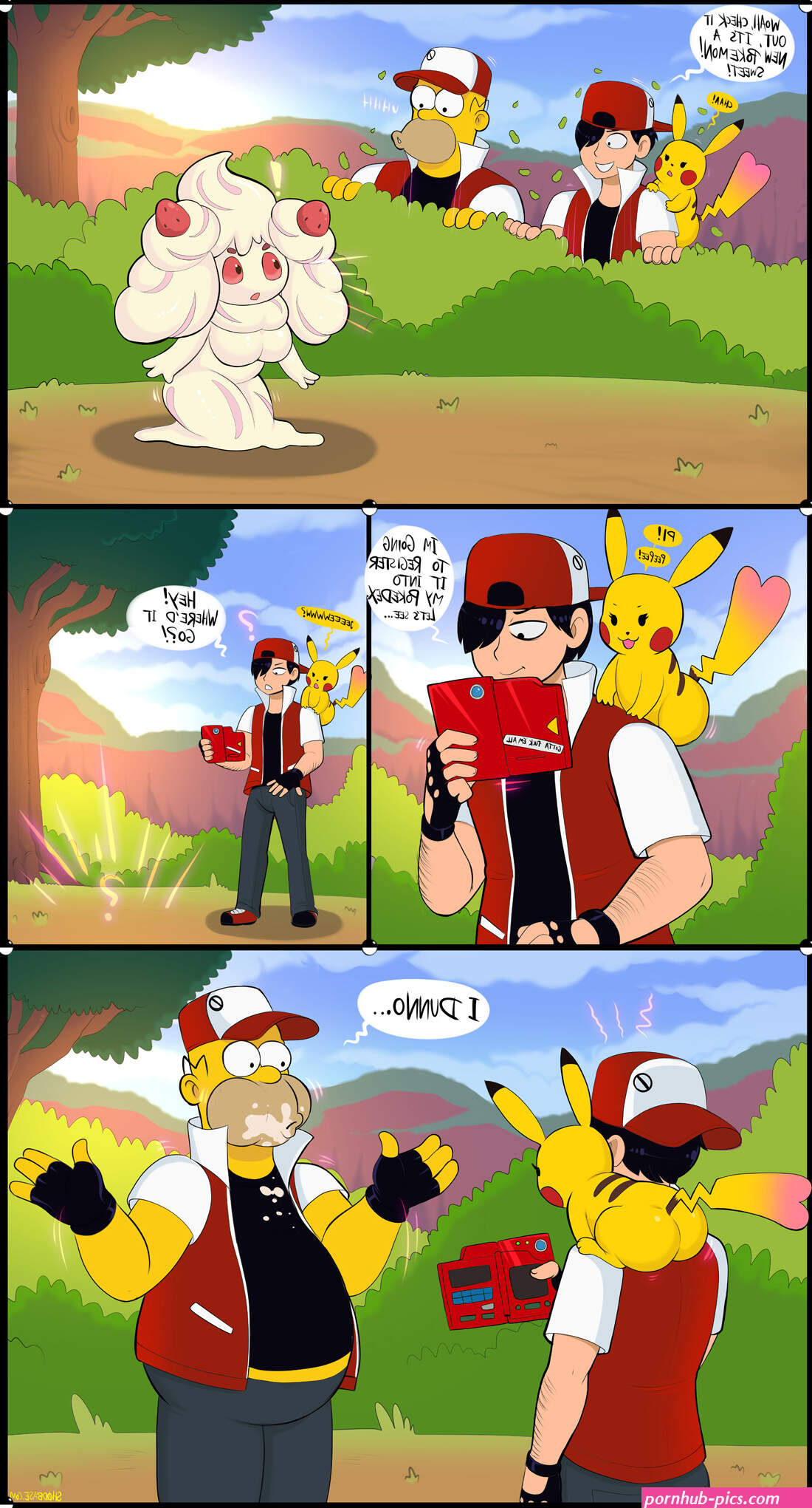 Shadmanvarious Pokemon Trainer fanarts ongoing Pokemon English