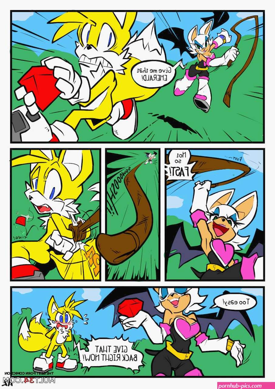 Rouge vs Tails porn comic
