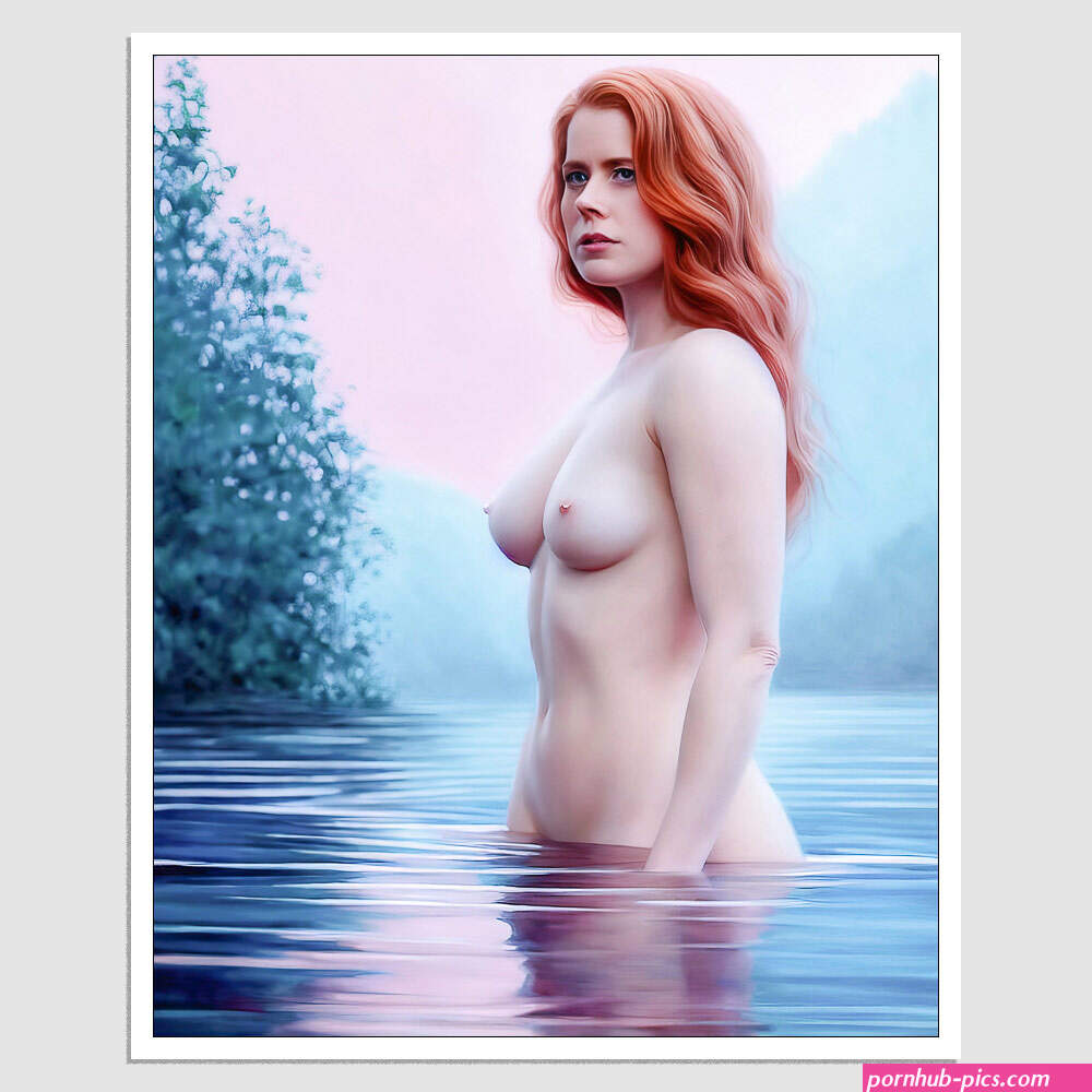 SD-09286 Amy Adams A Naked Nude Woman Standing In A Body Of Water A Fine Art Painting Featured On Pretty Female Amy Adams Pink Moon The Best On inspired by