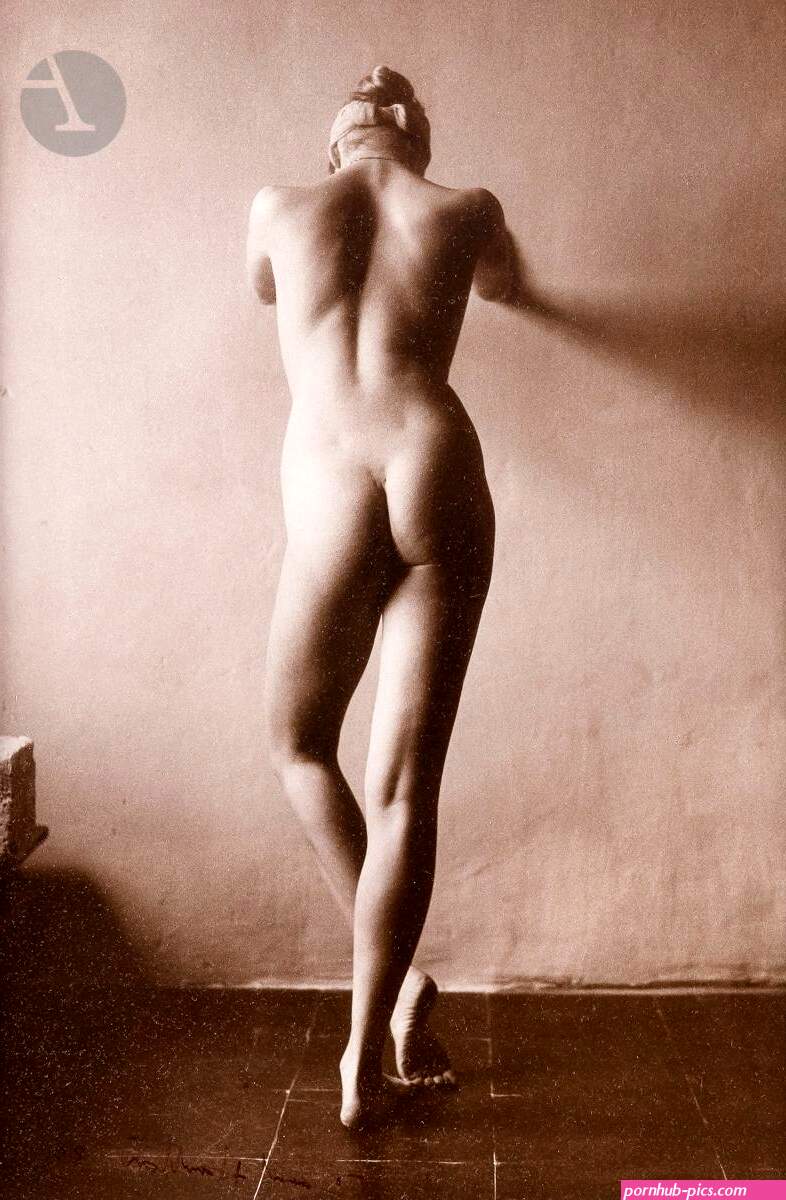 David HAMILTON 1933-2016 Nude Female Back 1980 Silv