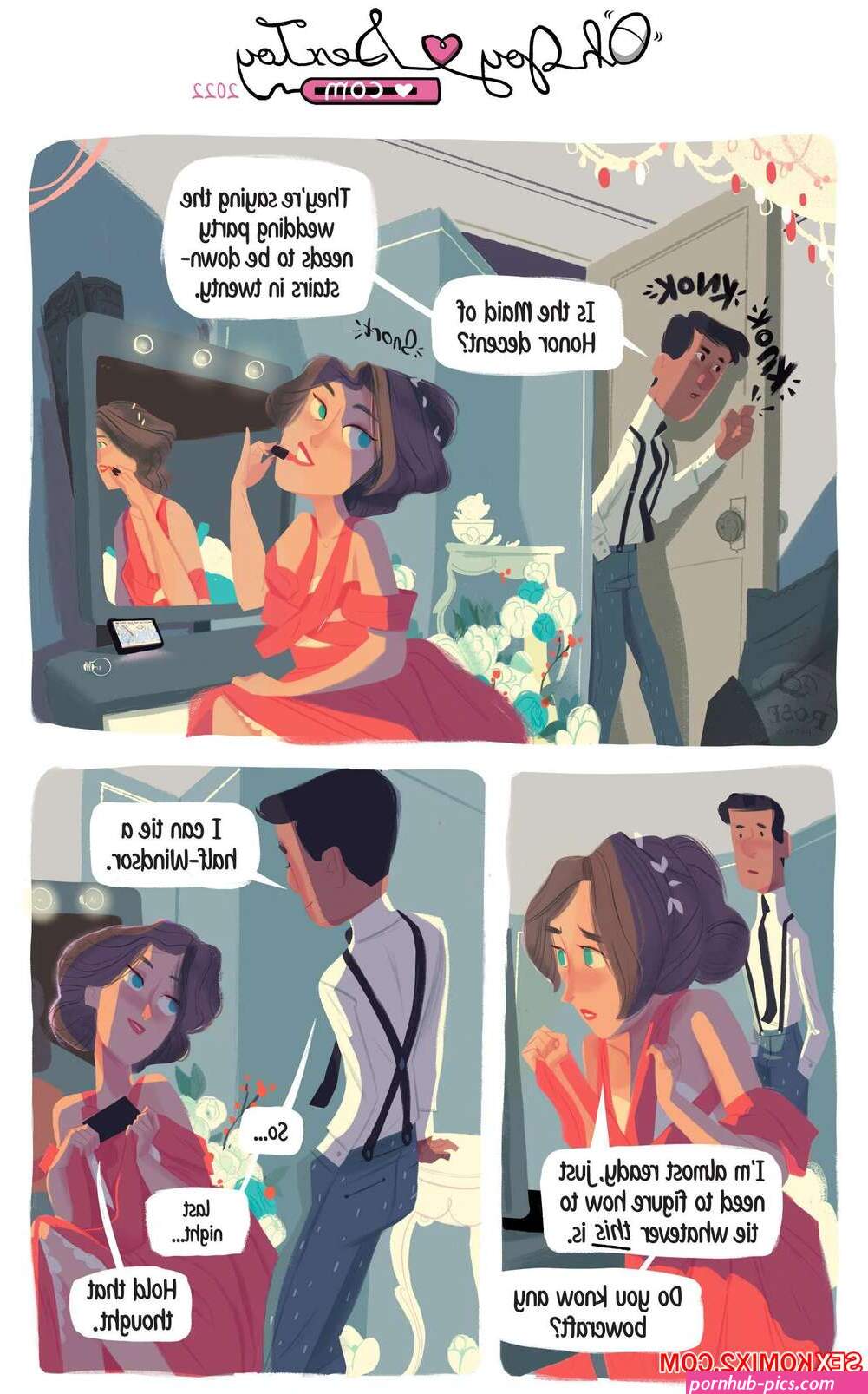 Porn comic Now Or Knot. Chapter 1. Oh Joy Sex Toy. RimbleD. Sex comic sexy brunette was