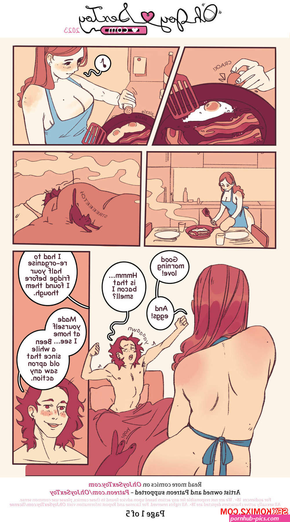 Porn comic Breakfast In Bed. Oh Joy Sex Toy. Luka. Sex comic brunette cooked breakfast