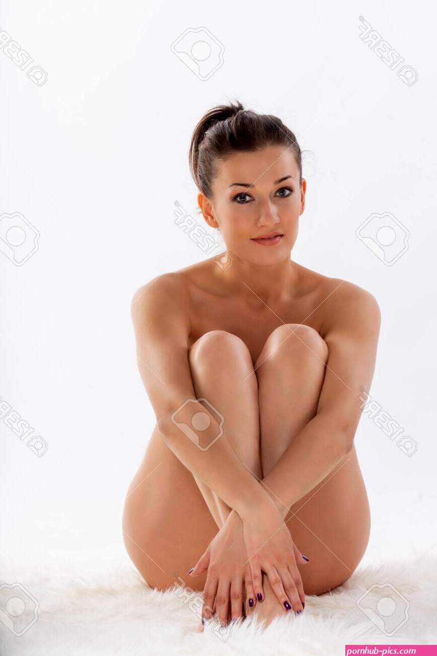 Naked Beautiful Girl On A White Neutral Background. Stock Photo Picture and Royalty Free Image. Image 140855979.
